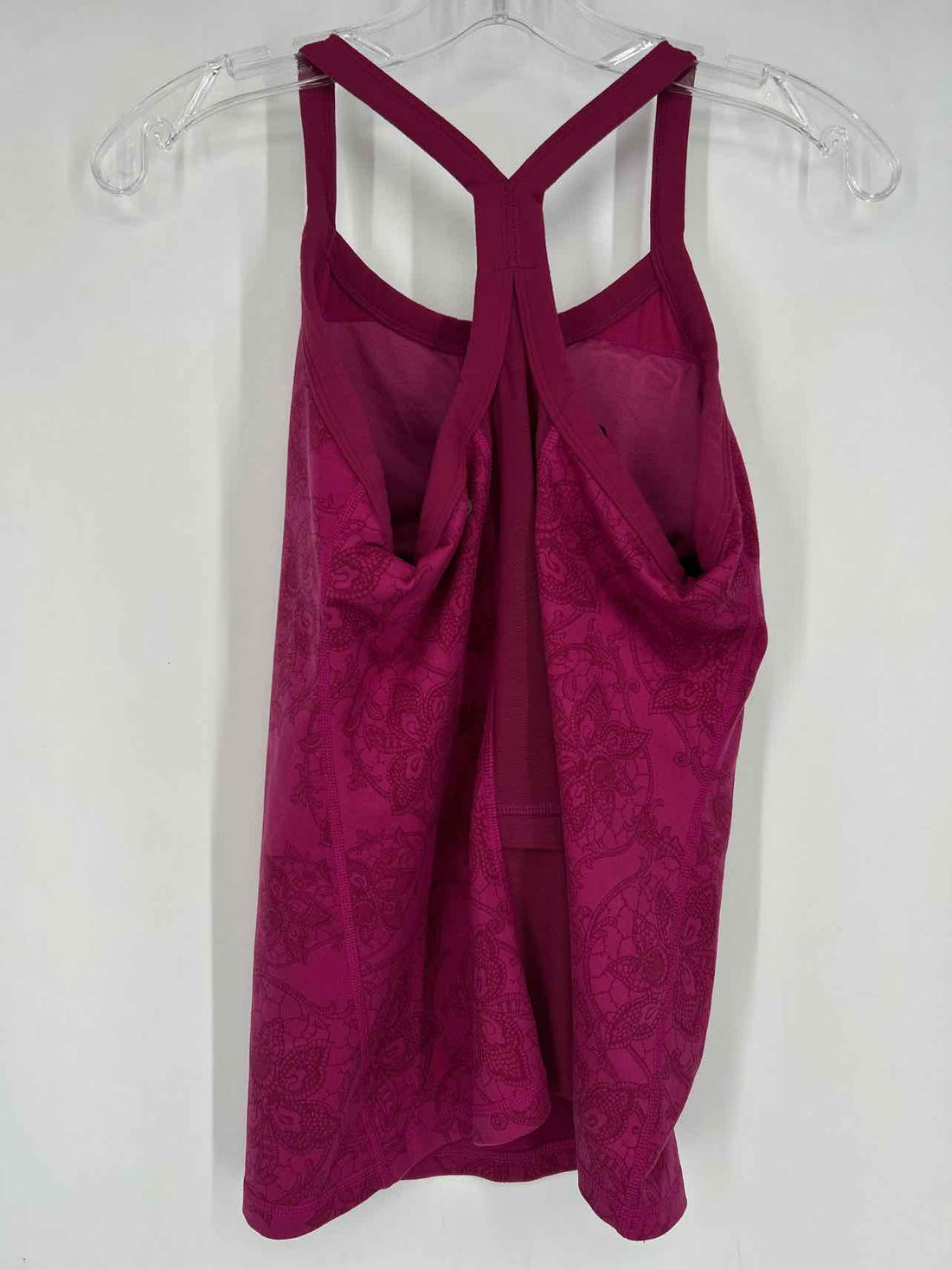 Lululemon Size 8 Purple Print Active Tops