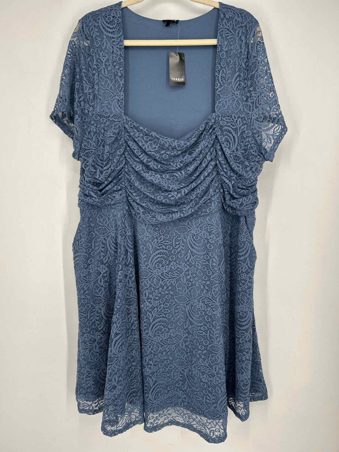 Torrid Size 3X Blue Lace NWT Dress