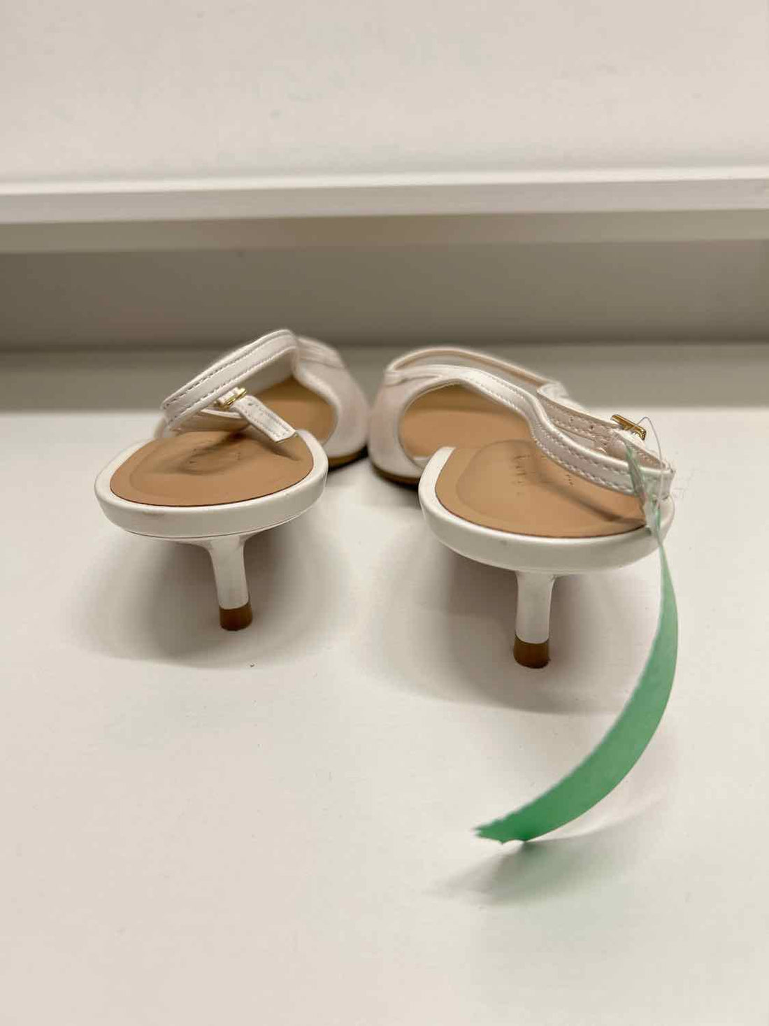 INC Women Size 8.5 White Mesh Heels