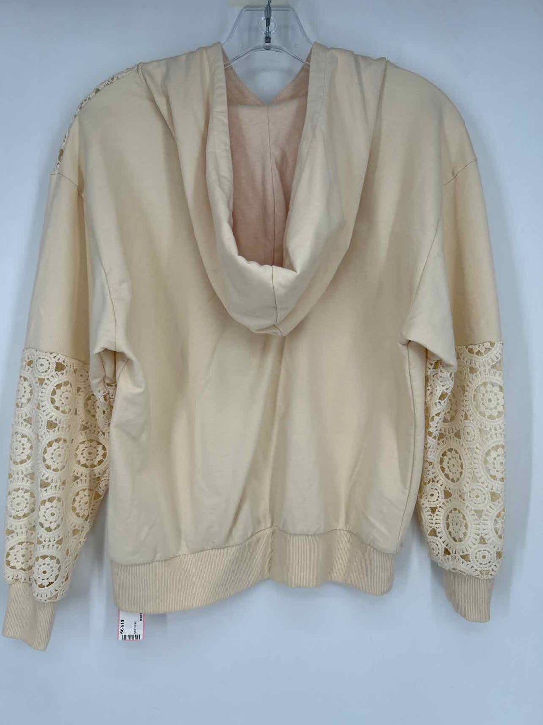 Jantzen Ruby Size S Cream Hoodie