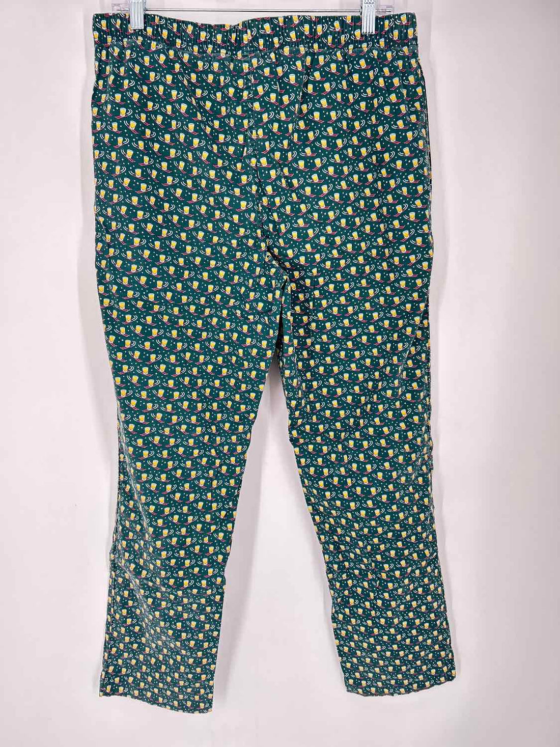 Vineyard Vines Size M Green Print Cotton Pants
