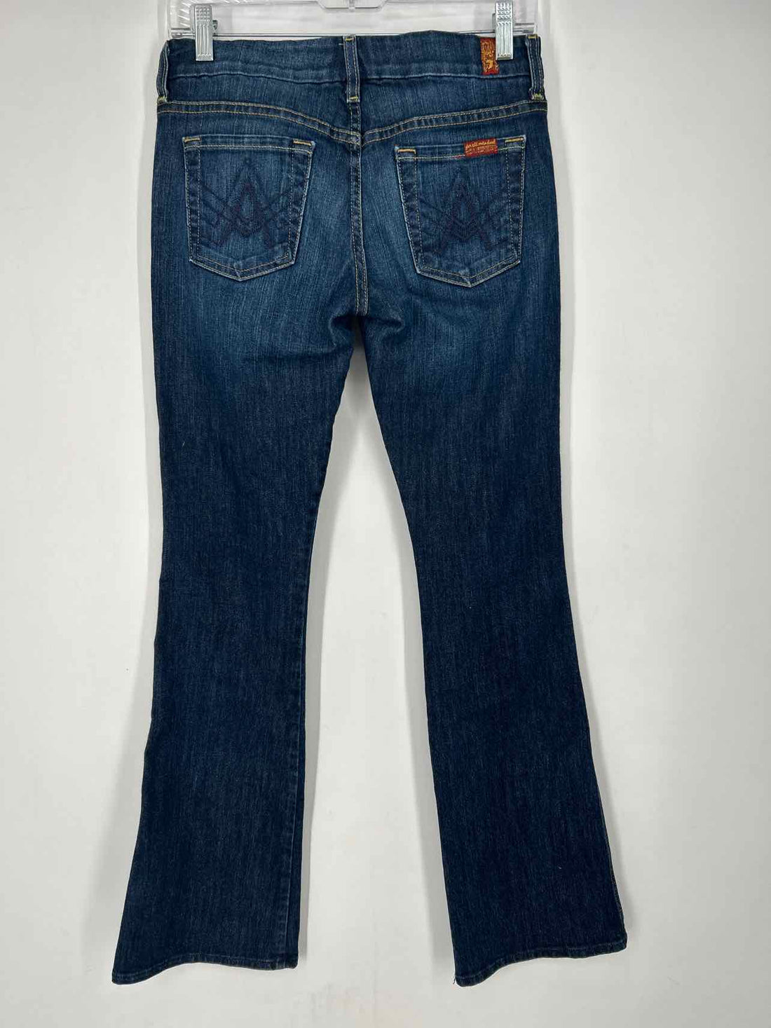 7 For All Mankind Size 26 Dark Wash Denim Jeans