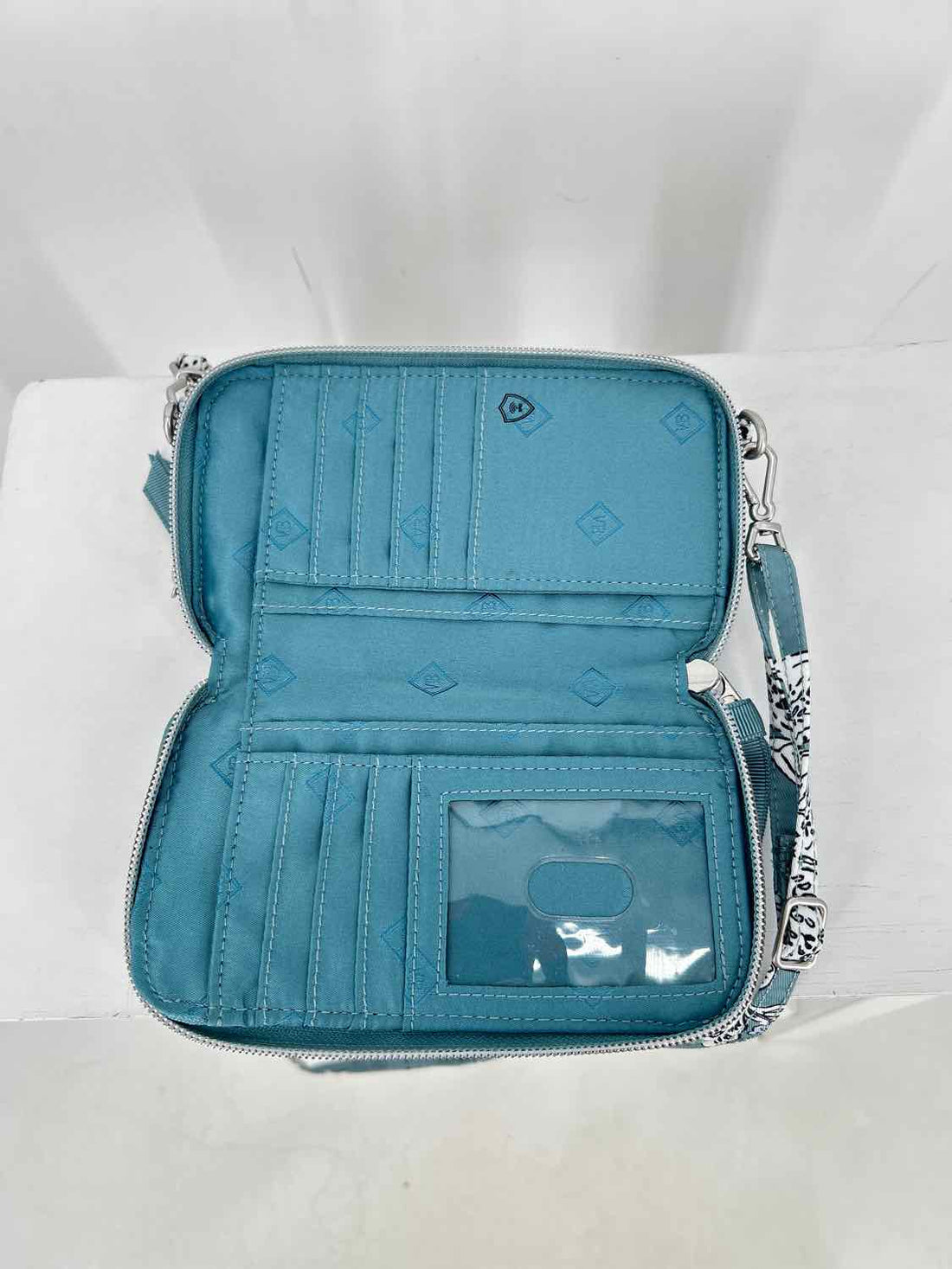 Vera Bradley Dusty Blue Print Crossbody