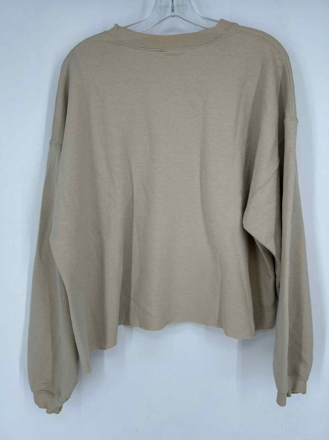 Mamie Ruth Size L Cream Active Sweatshirts