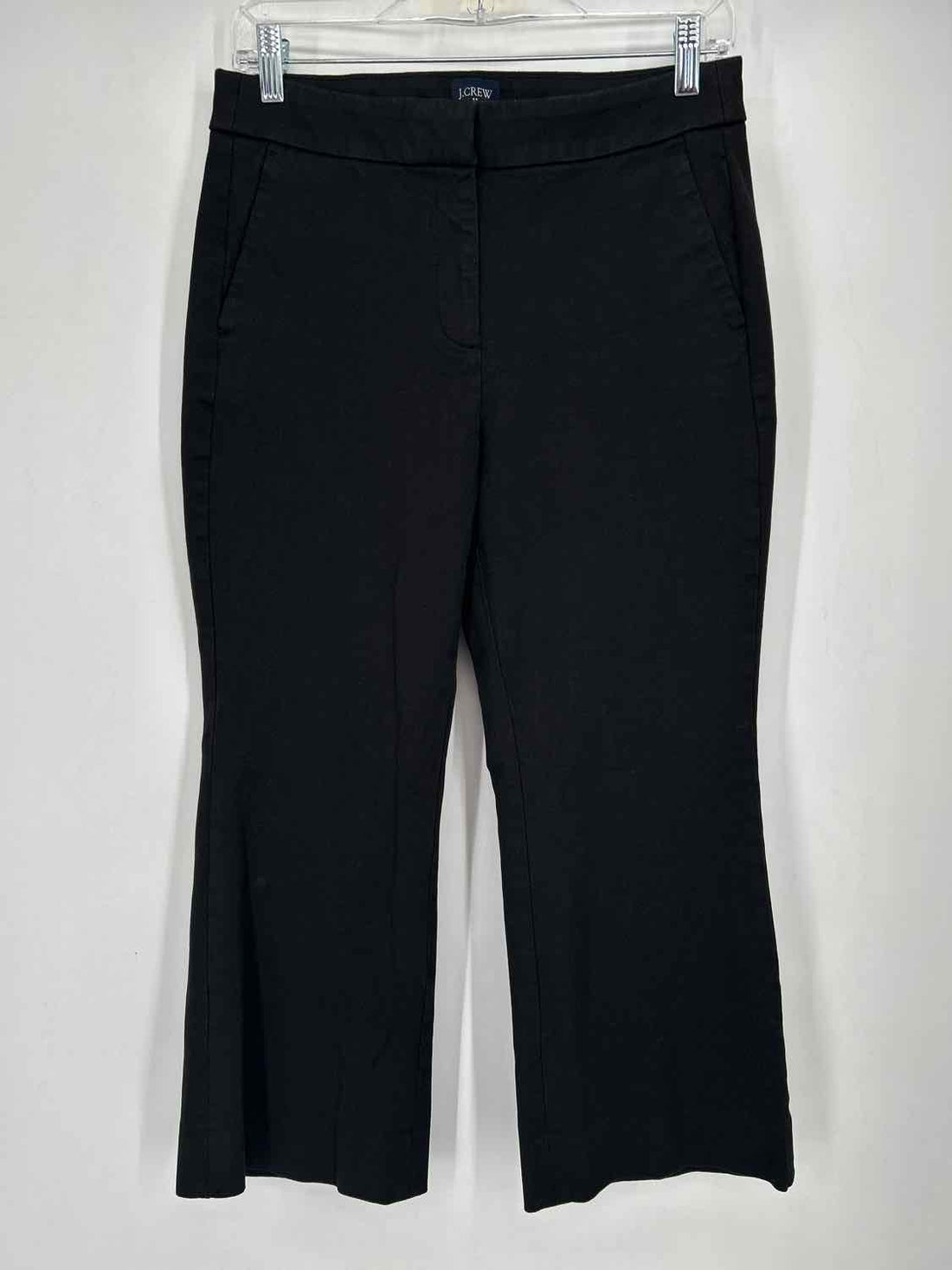 J Crew Size 6 Black Pants
