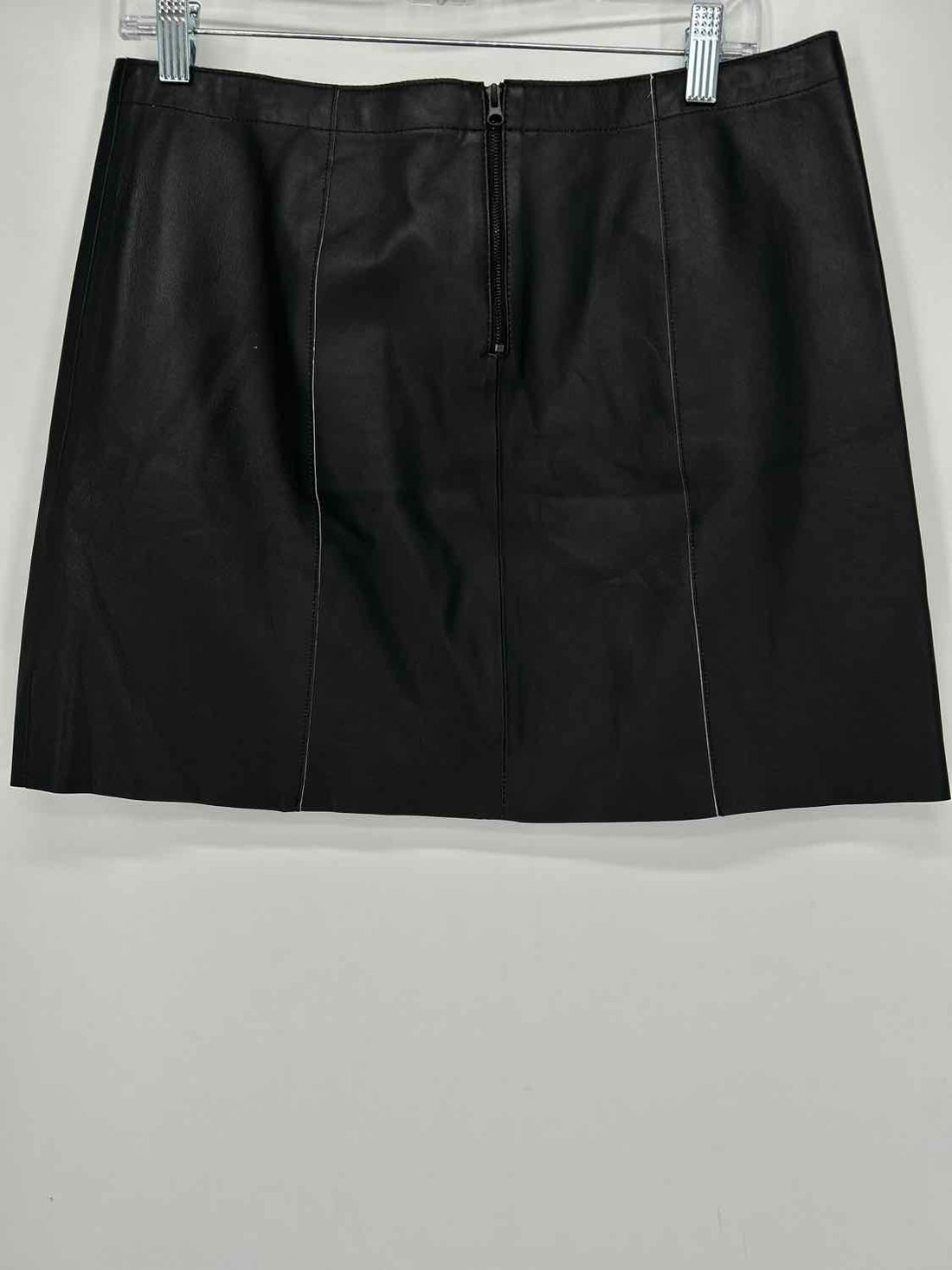 Vince Size 6 Black Leather Skirts