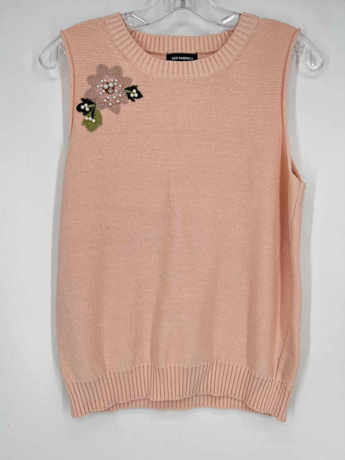 525 Size S Pink Sleeveless