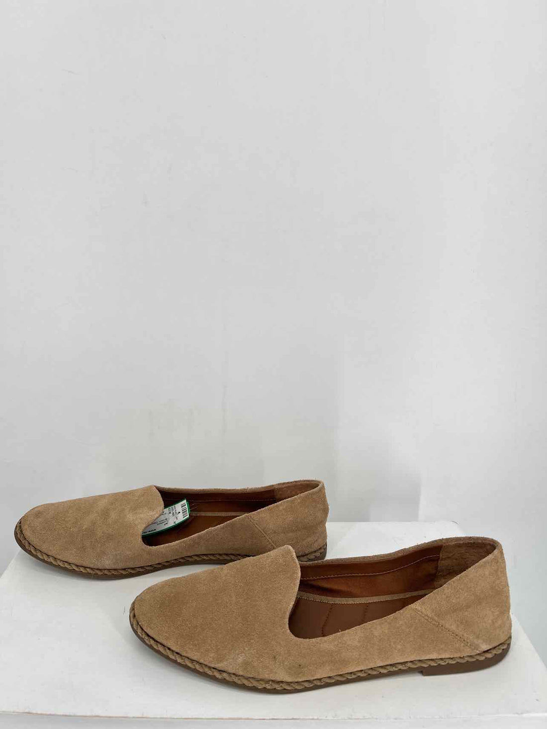 Franco Sarto Women Size 10 Brown Genuine Suede Loafers