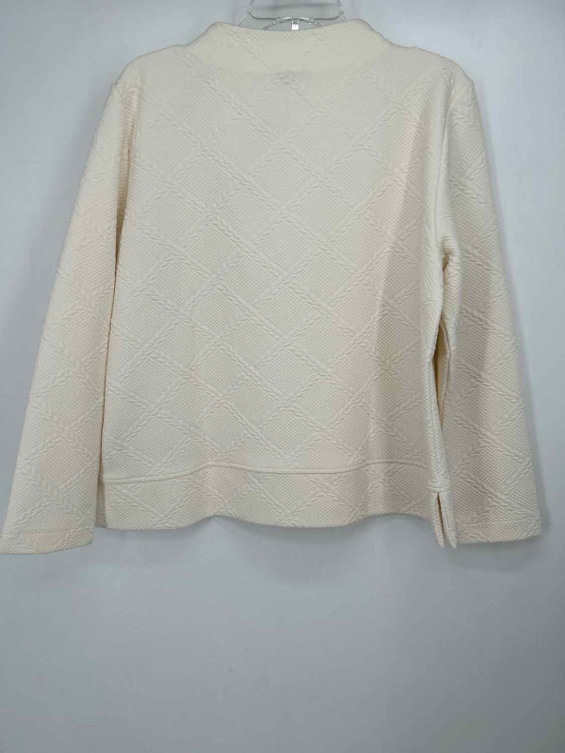 Talbots Size XLP White Sweater