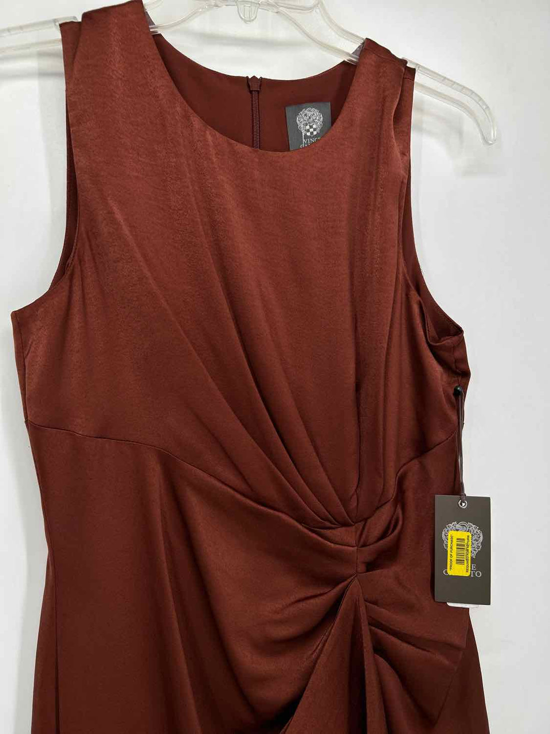 Vince Camuto Size 8 Brown NWT Dress