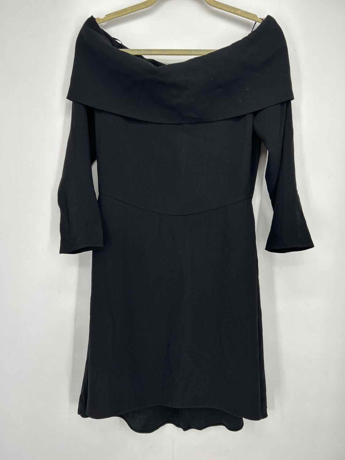 Theory Size 8 Black Long Sleeve Dress