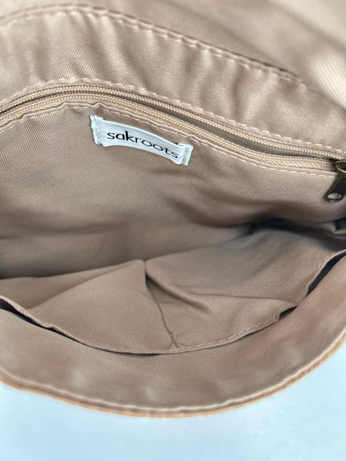 Sakroots Tan Paisley Purse