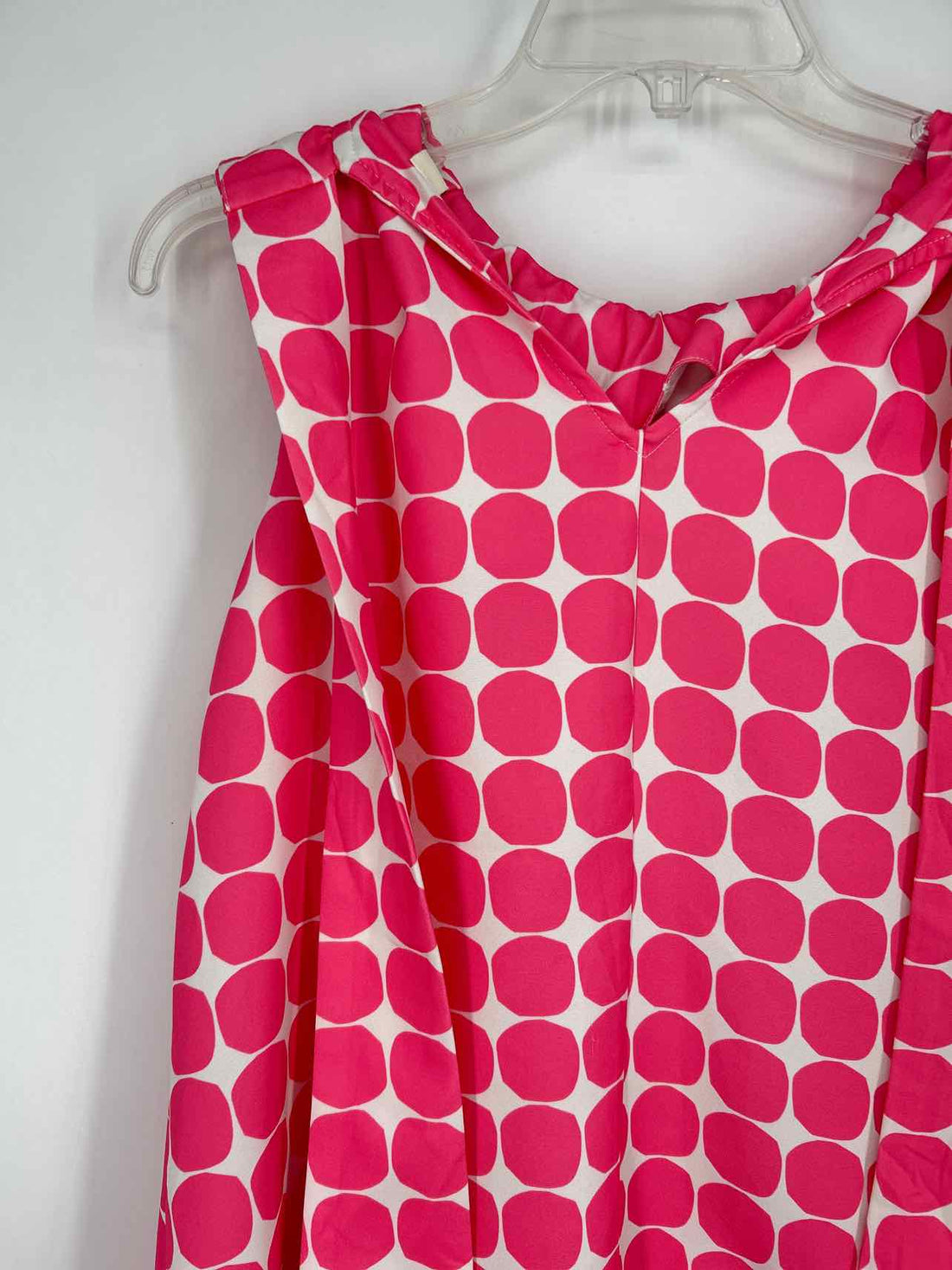 Umgee Size S White & Pink Sleeveless Dress