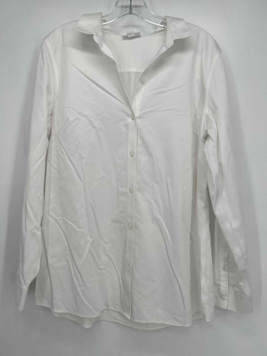 J Jill Size M White Long Sleeve