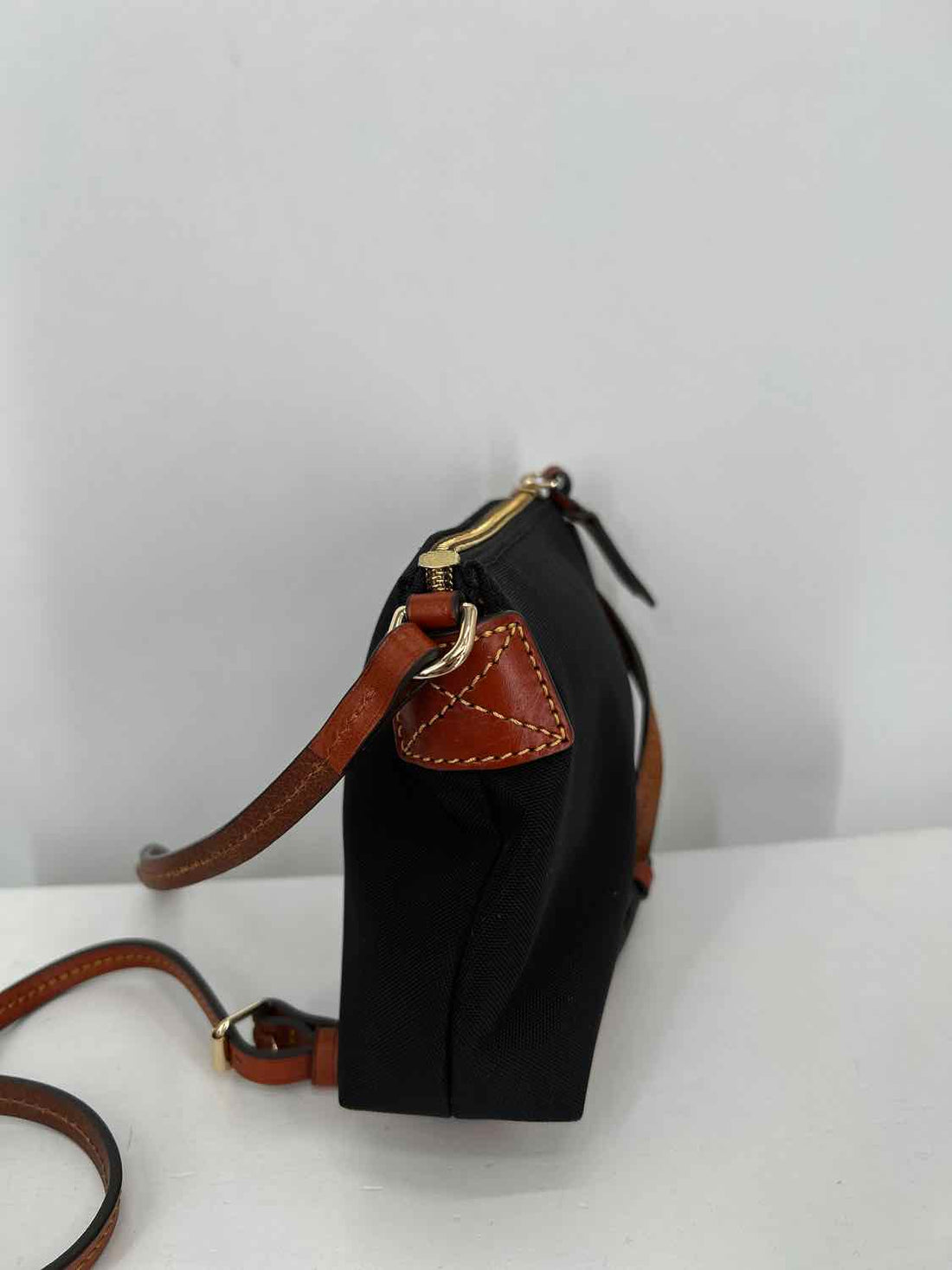 Dooney & Bourke Black Nylon Pre Owned Crossbody
