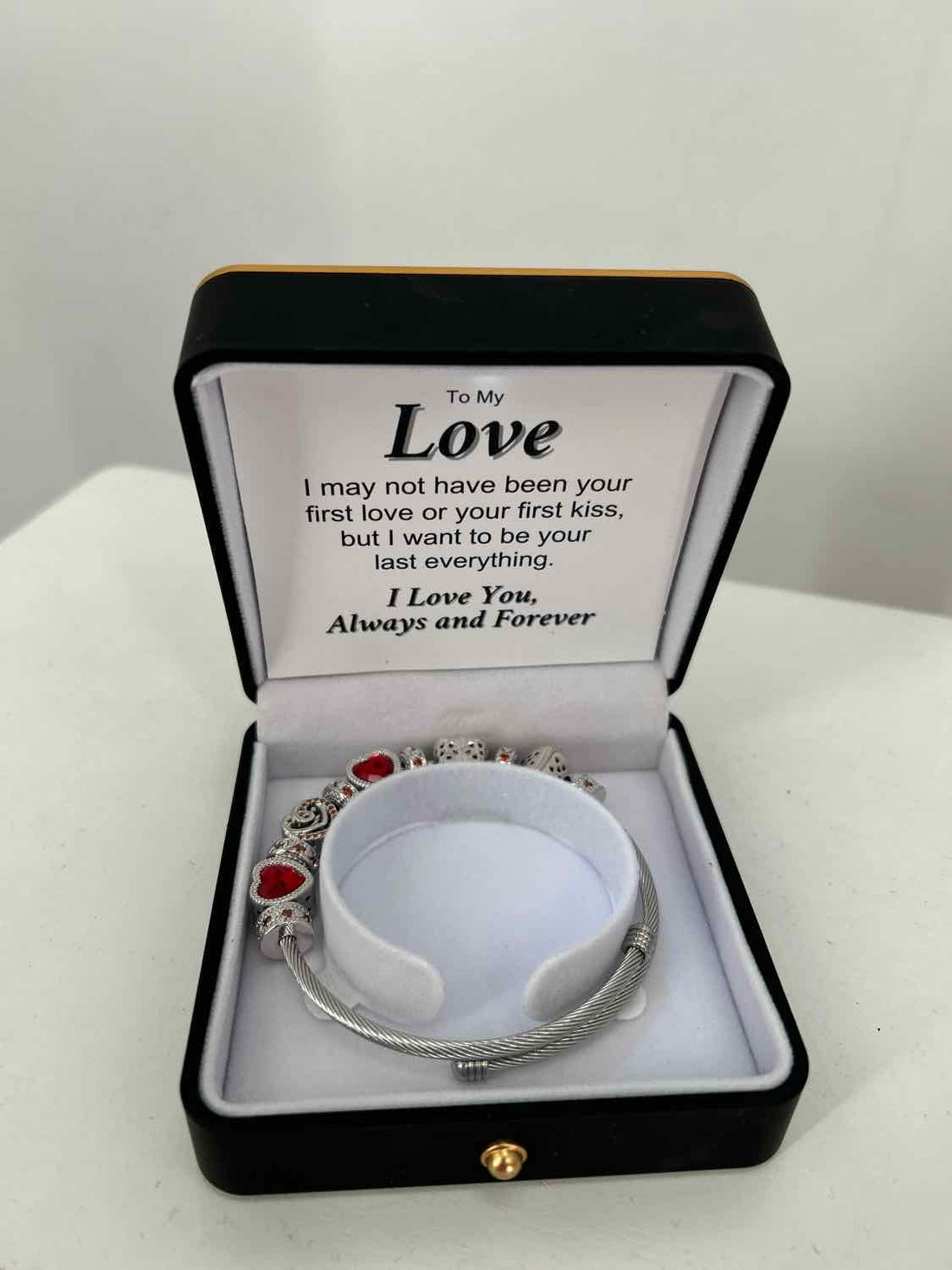 That Certain gift cubic zirconia Rhodium  Bracelet