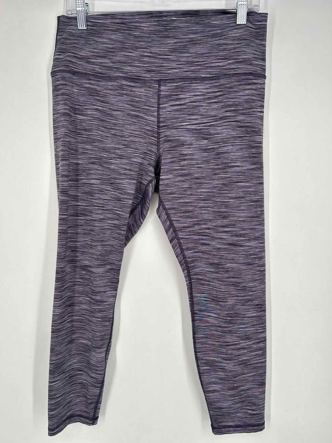 Athleta Size XL Purple Striped Active Leggings