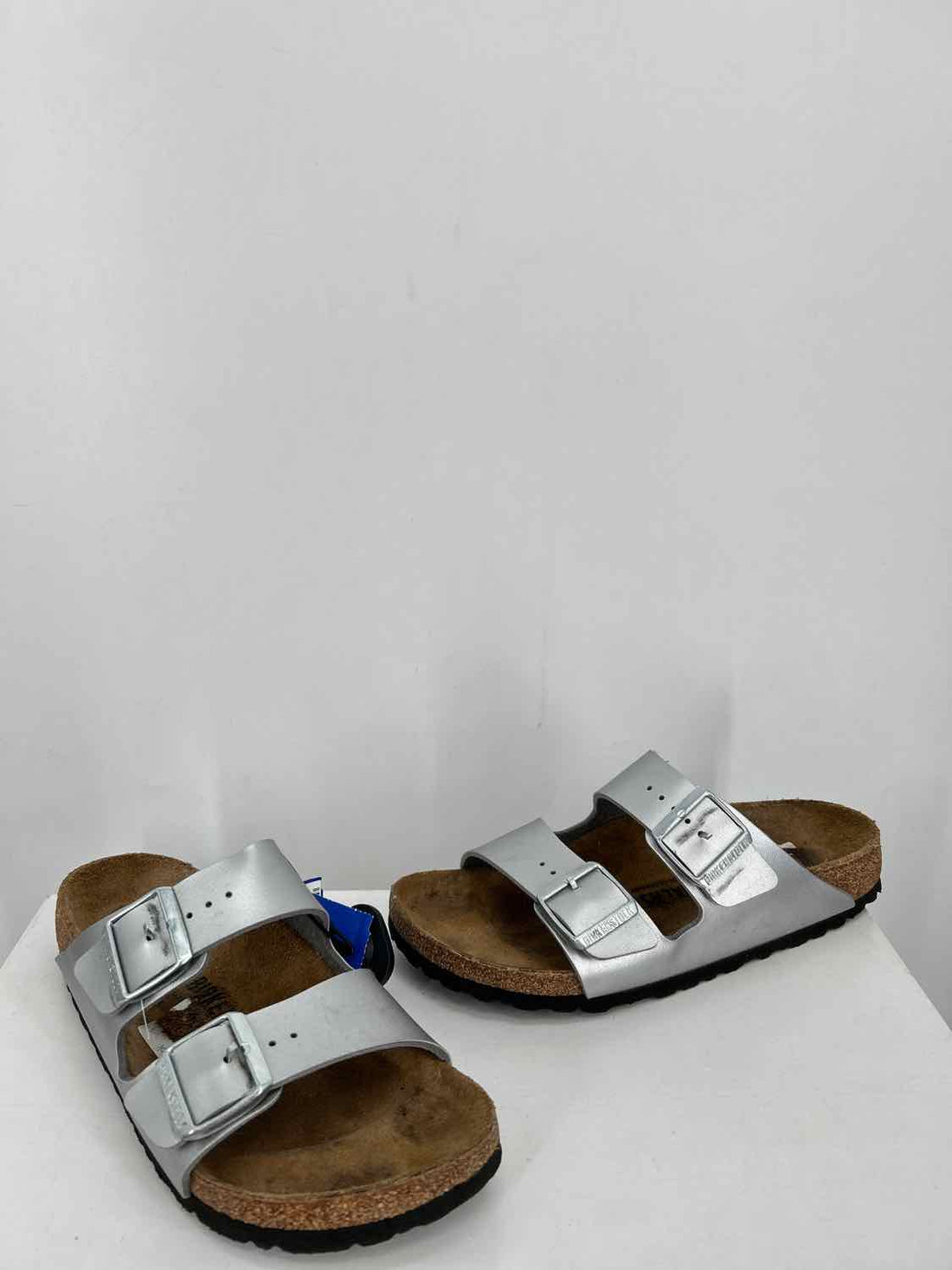 Birkenstock Women Size 38(7) Silver Sandals