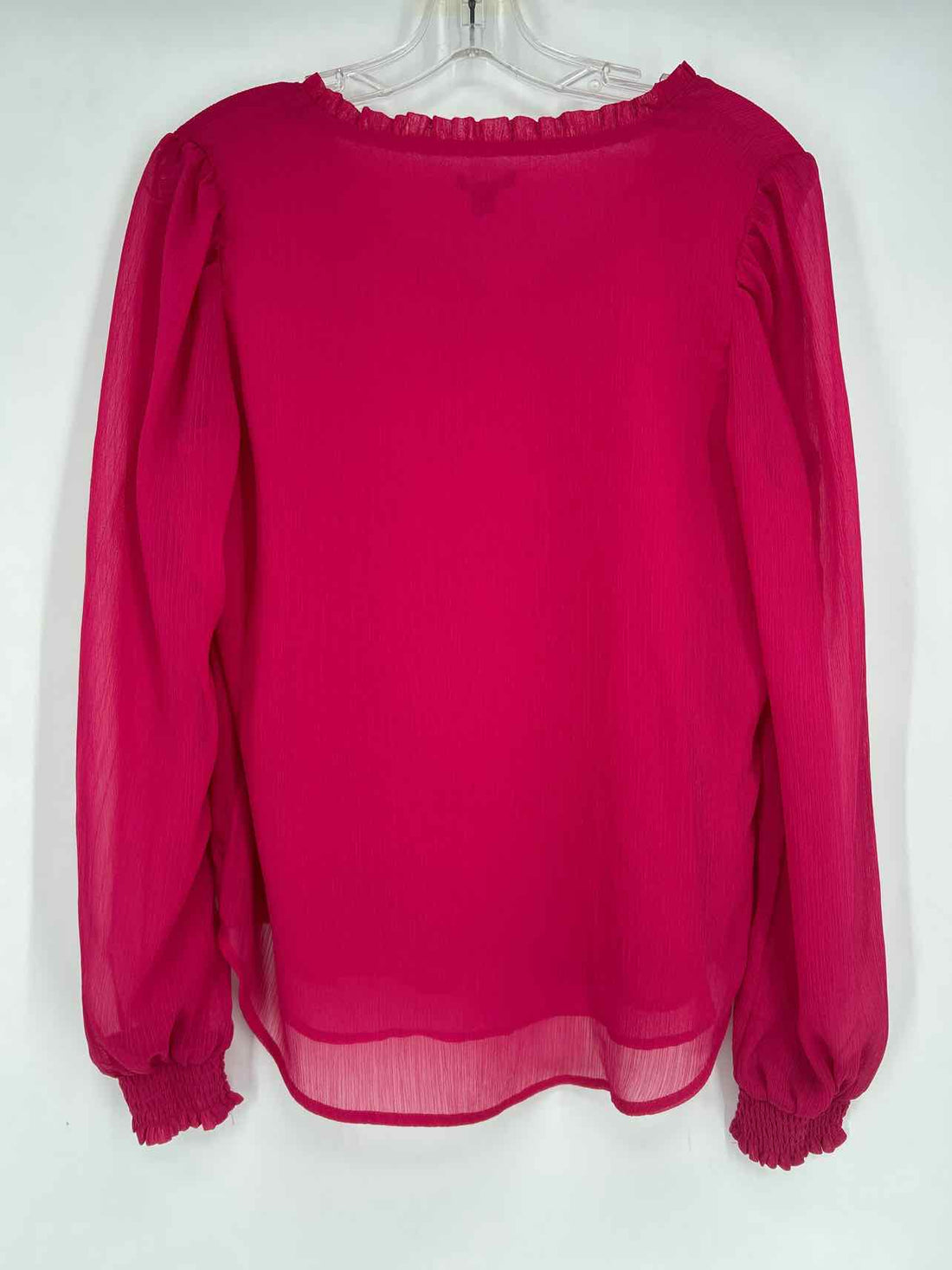 Ann Taylor Size S Fuschia Long Sleeve