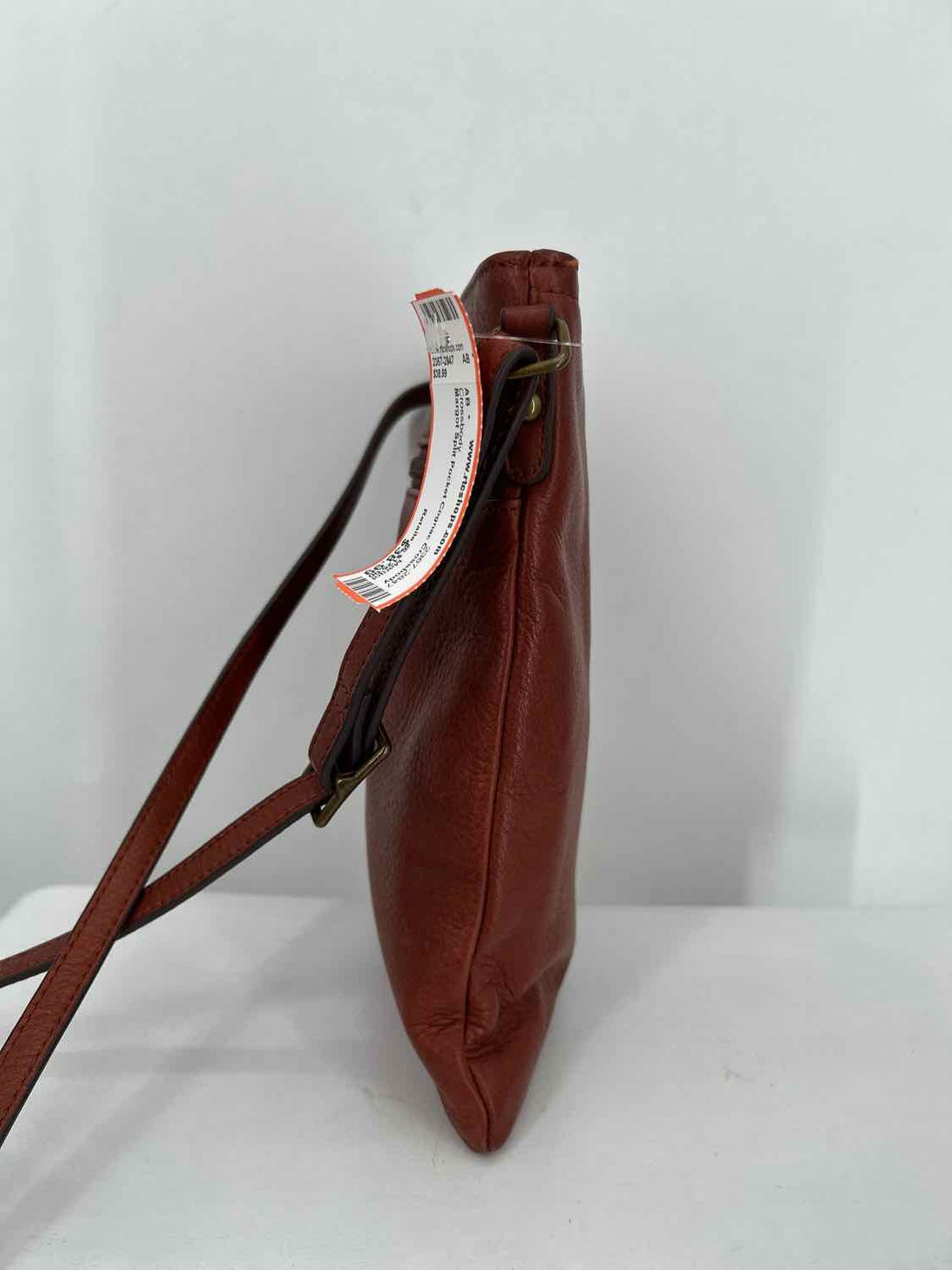 Margot Split Pocket Cognac Crossbody