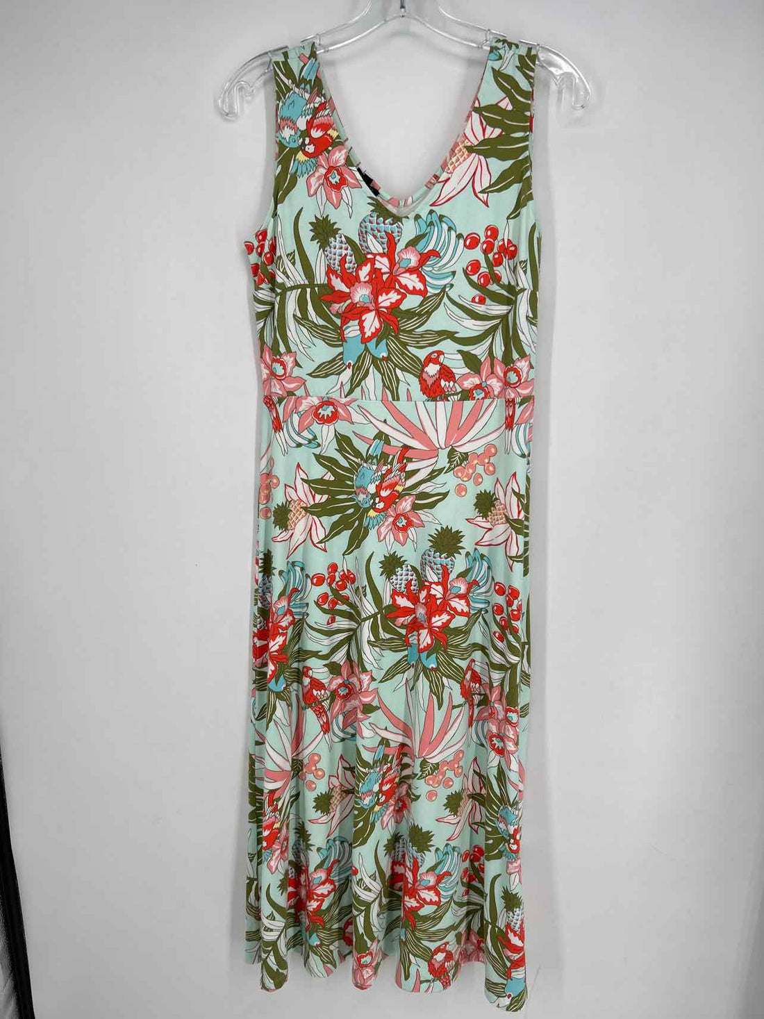 Talbots Size SP Mint Print Sleeveless Dress