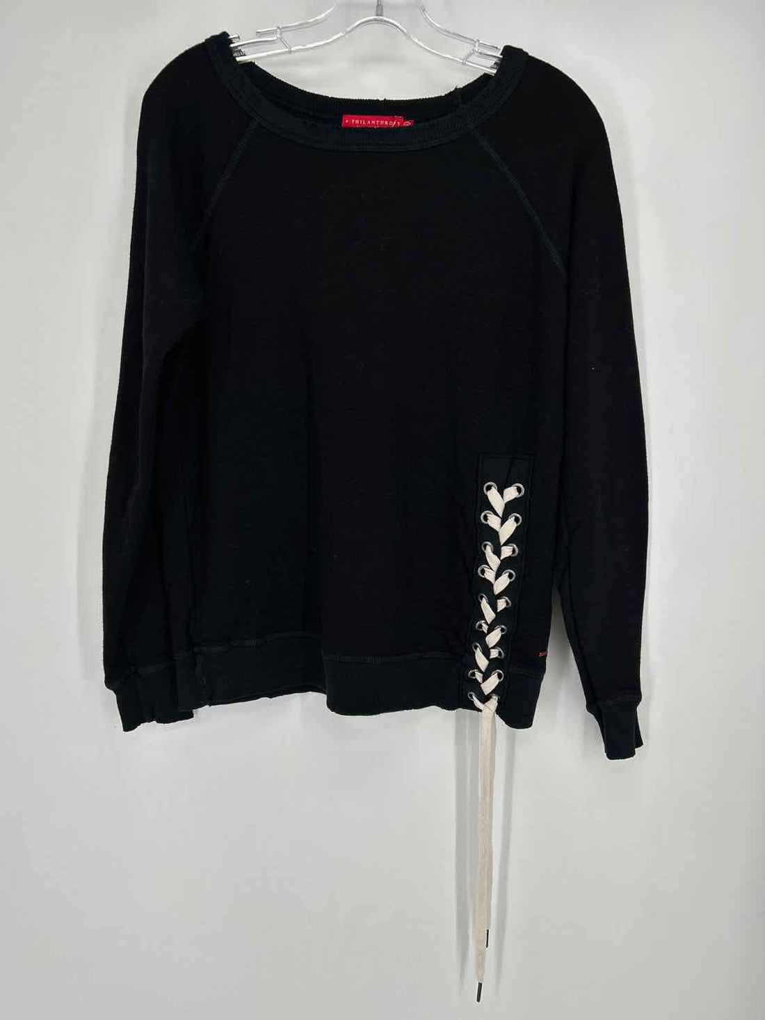 Philanthropy Size XS Black Sweatshirt