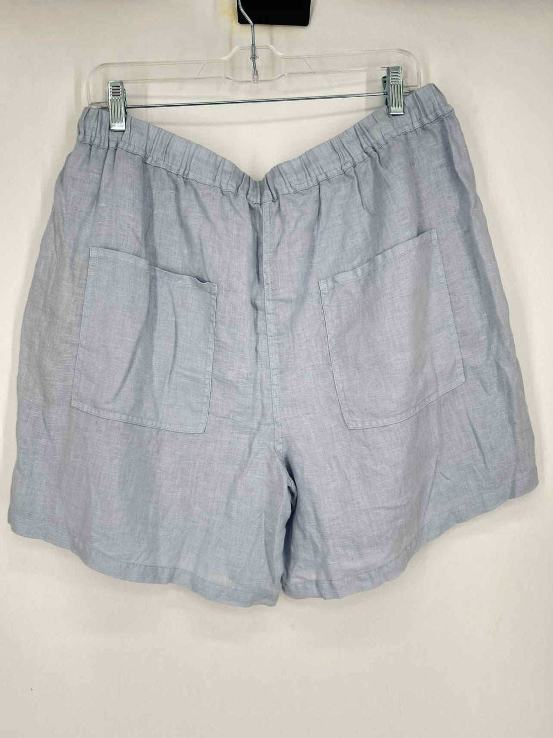 Poetry Size 16 Light Blue Linen Shorts