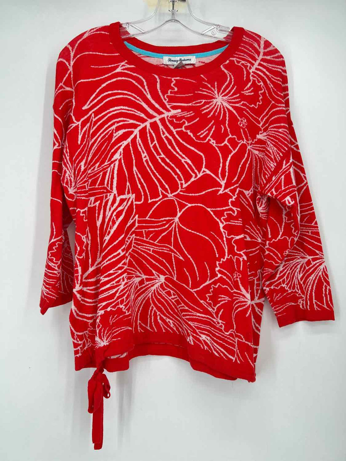 Tommy Bahama Size M Red & White Sweater