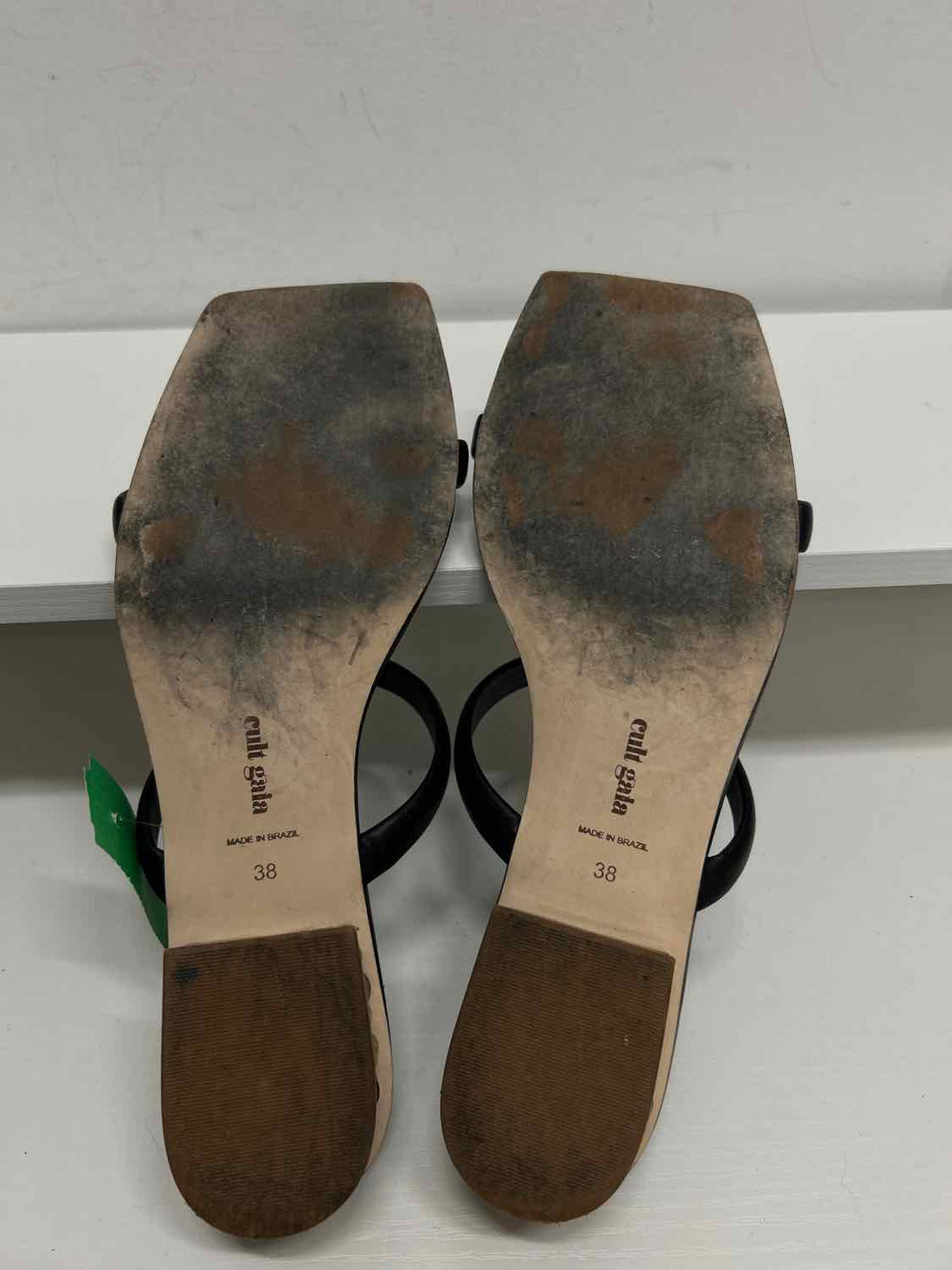 Cult Gaia Women Size 38 (7.5-8) Black Sandals