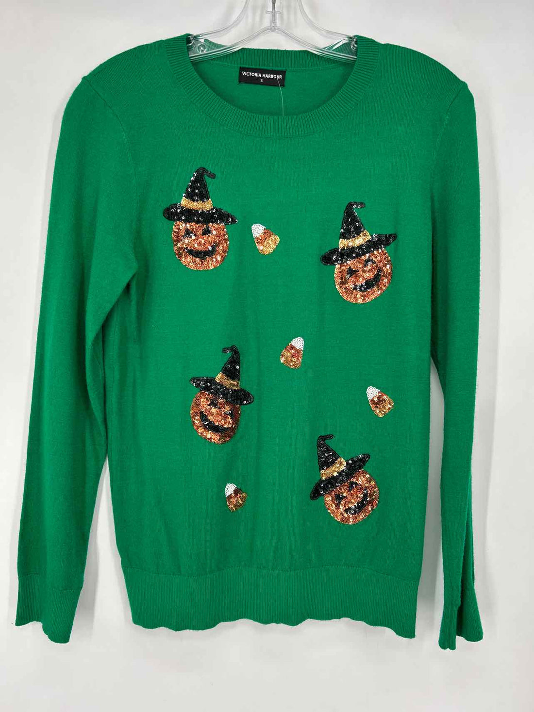 Victoria Harbour S Green Sequined Holiday