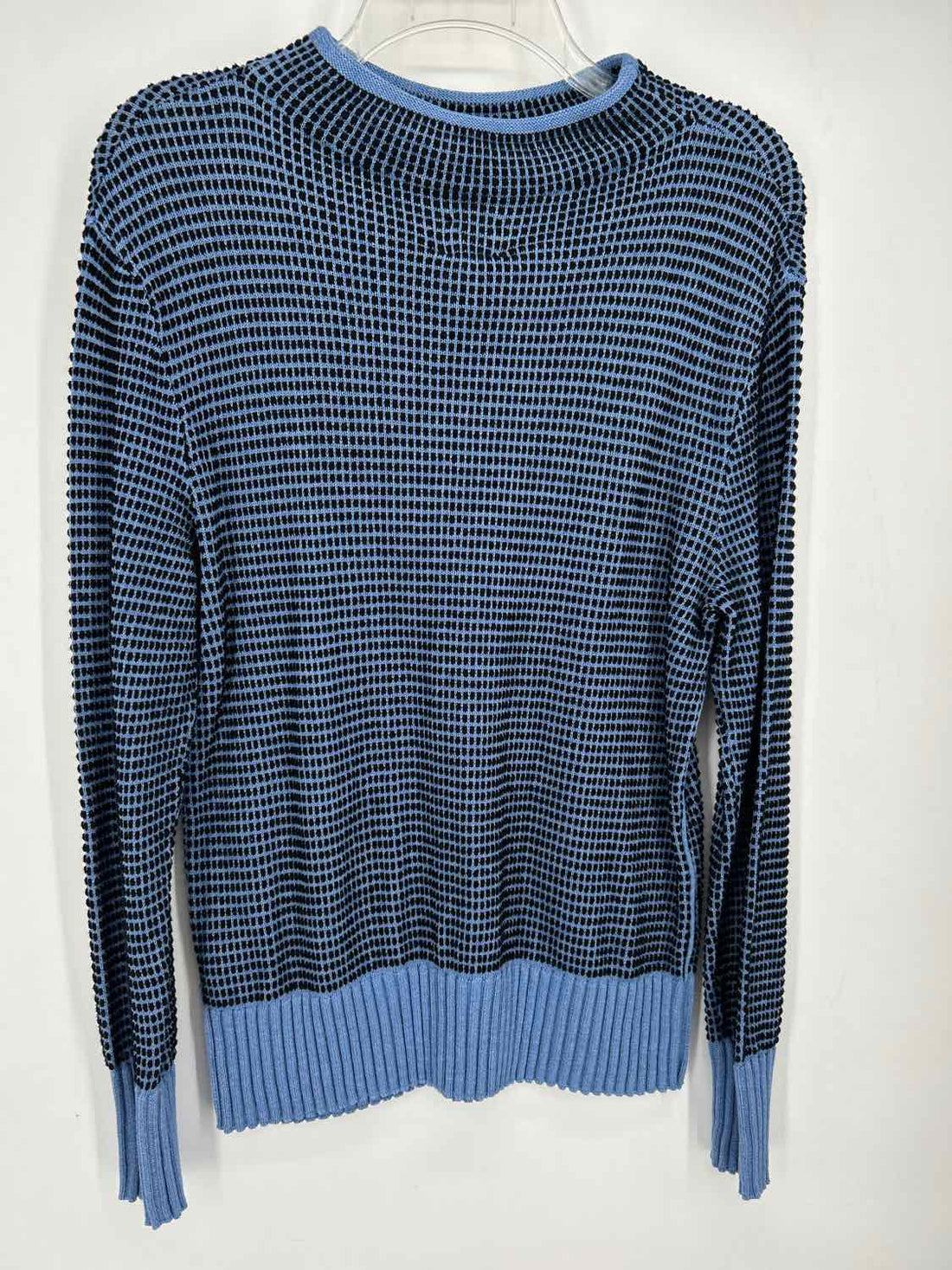 Nic+Zoe Size XS Blue & Black Sweater