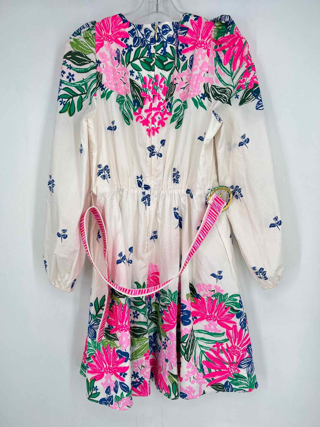 Lilly Pulitzer 6 White Print Long Sleeve Lilly Pulitzer Dress