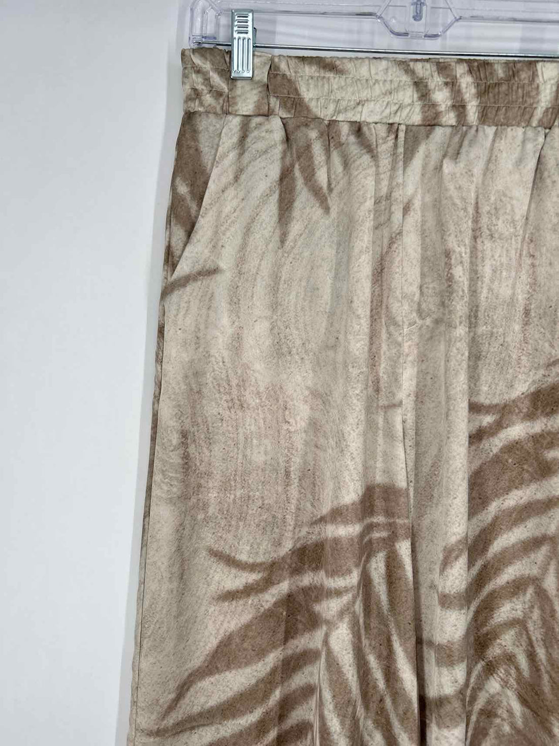 Dress Forum S Beige Print New Boutique Pants