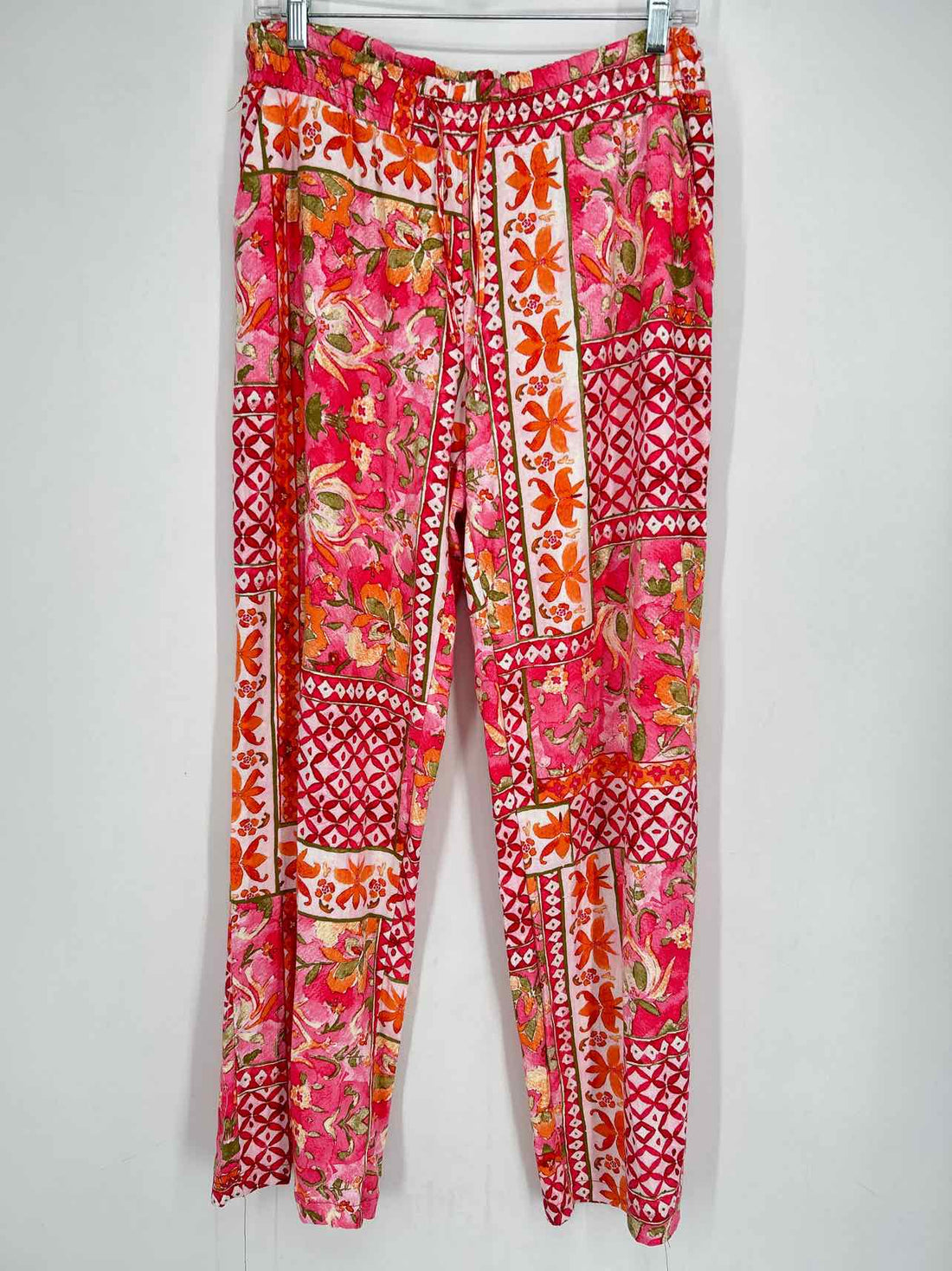 Blue Sol Size S Pink & Orange Print Pants