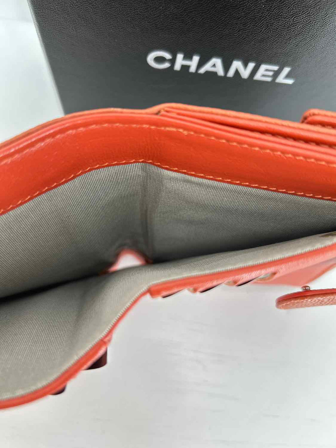 Chanel Timeless Bifold Terracotta New In Box Wallet