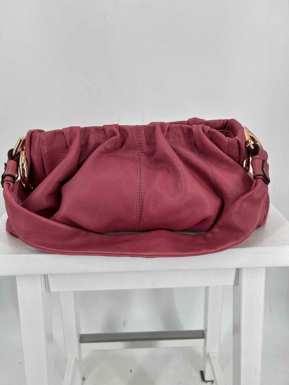 B Makowsky Mauve Shoulder Bag