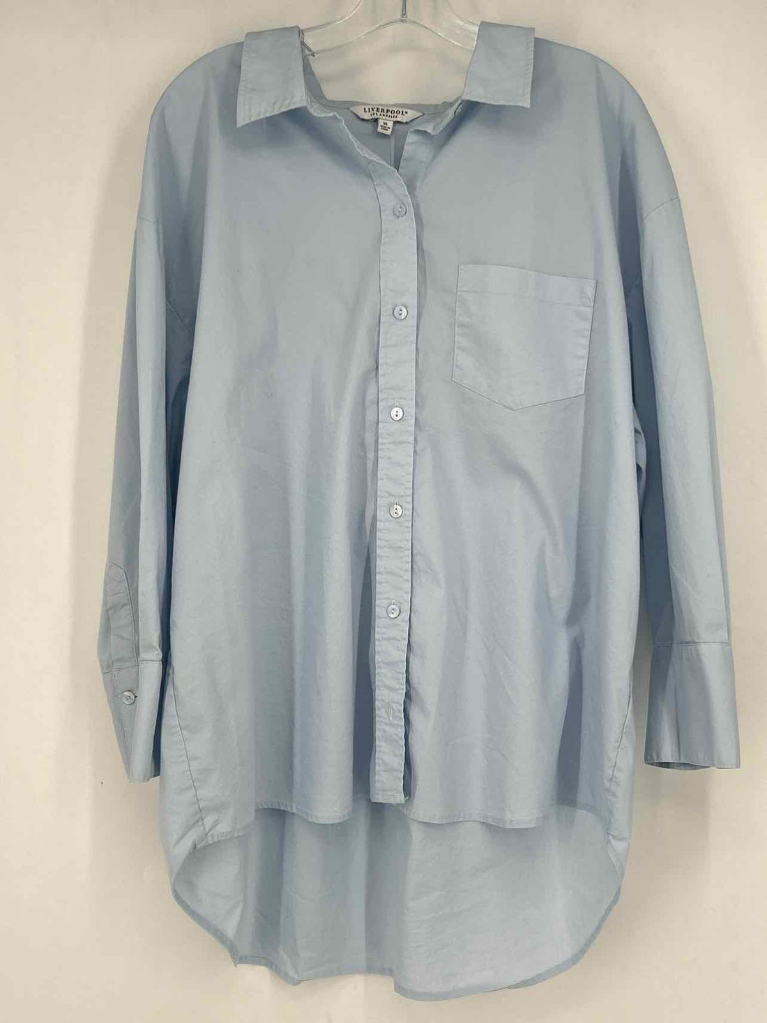 Liverpool Size XL Blue Long Sleeve