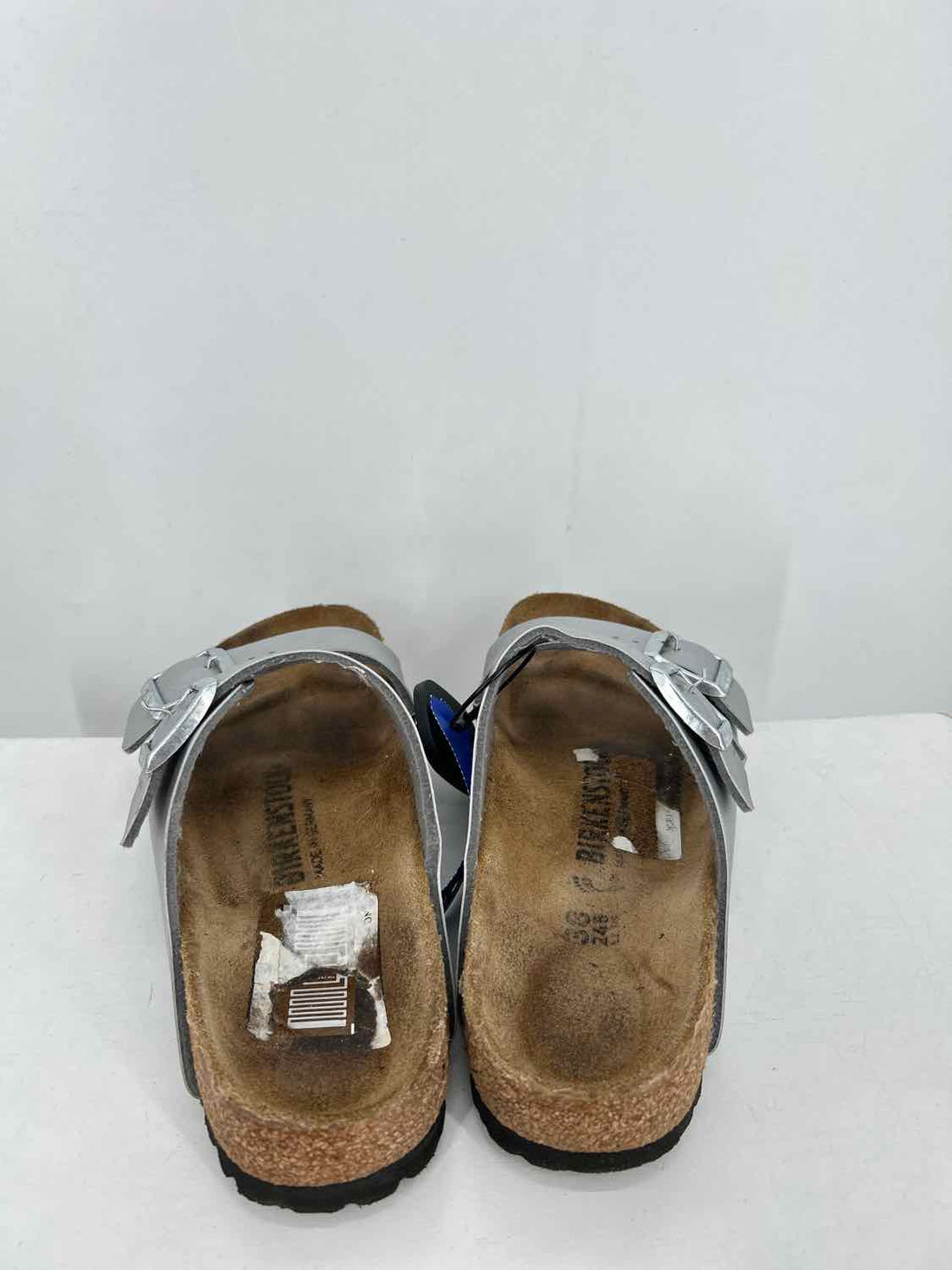 Birkenstock Women Size 38(7) Silver Sandals