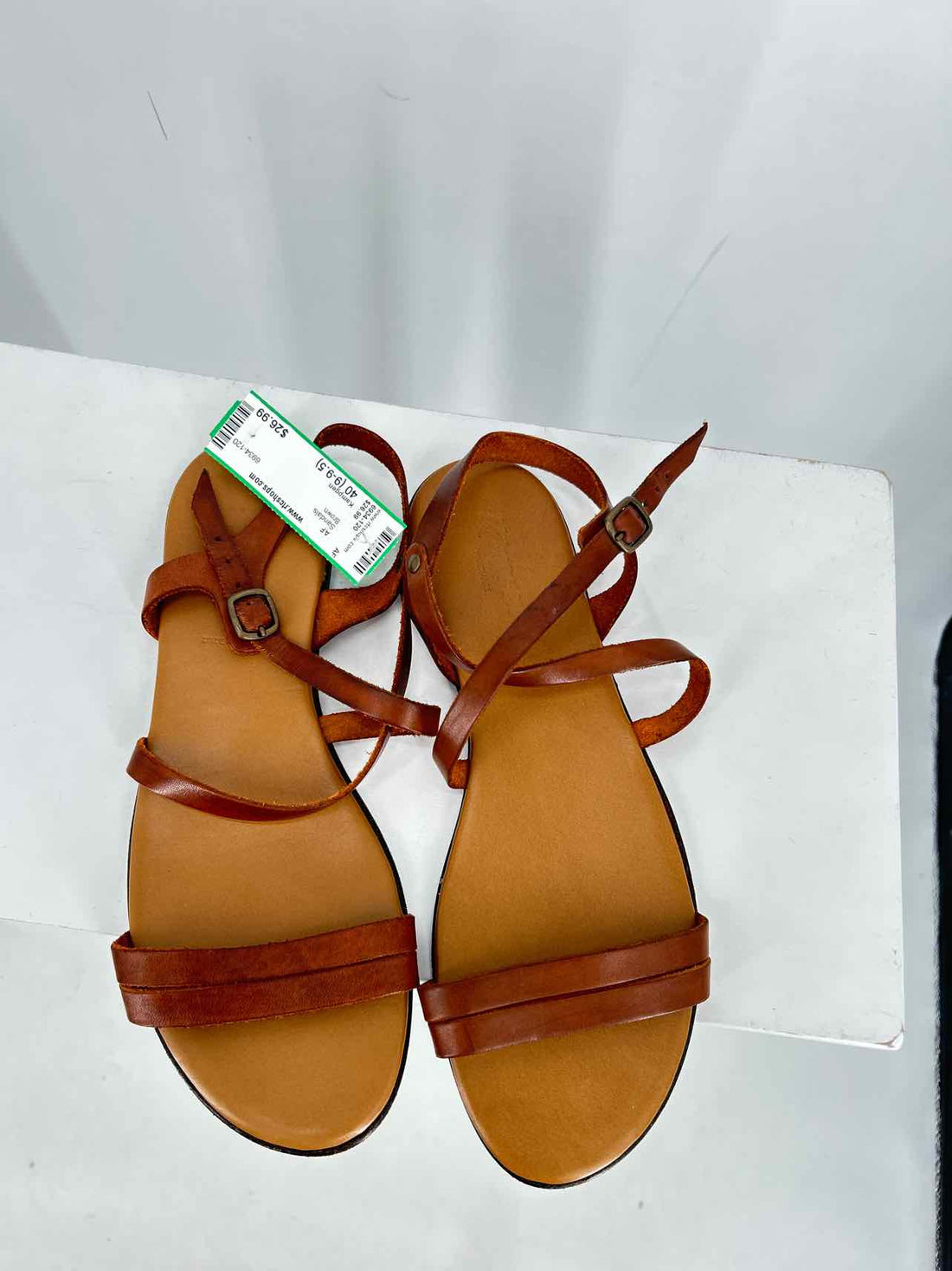 Kampgen Women Size 40 (9-9.5) Brown Sandals