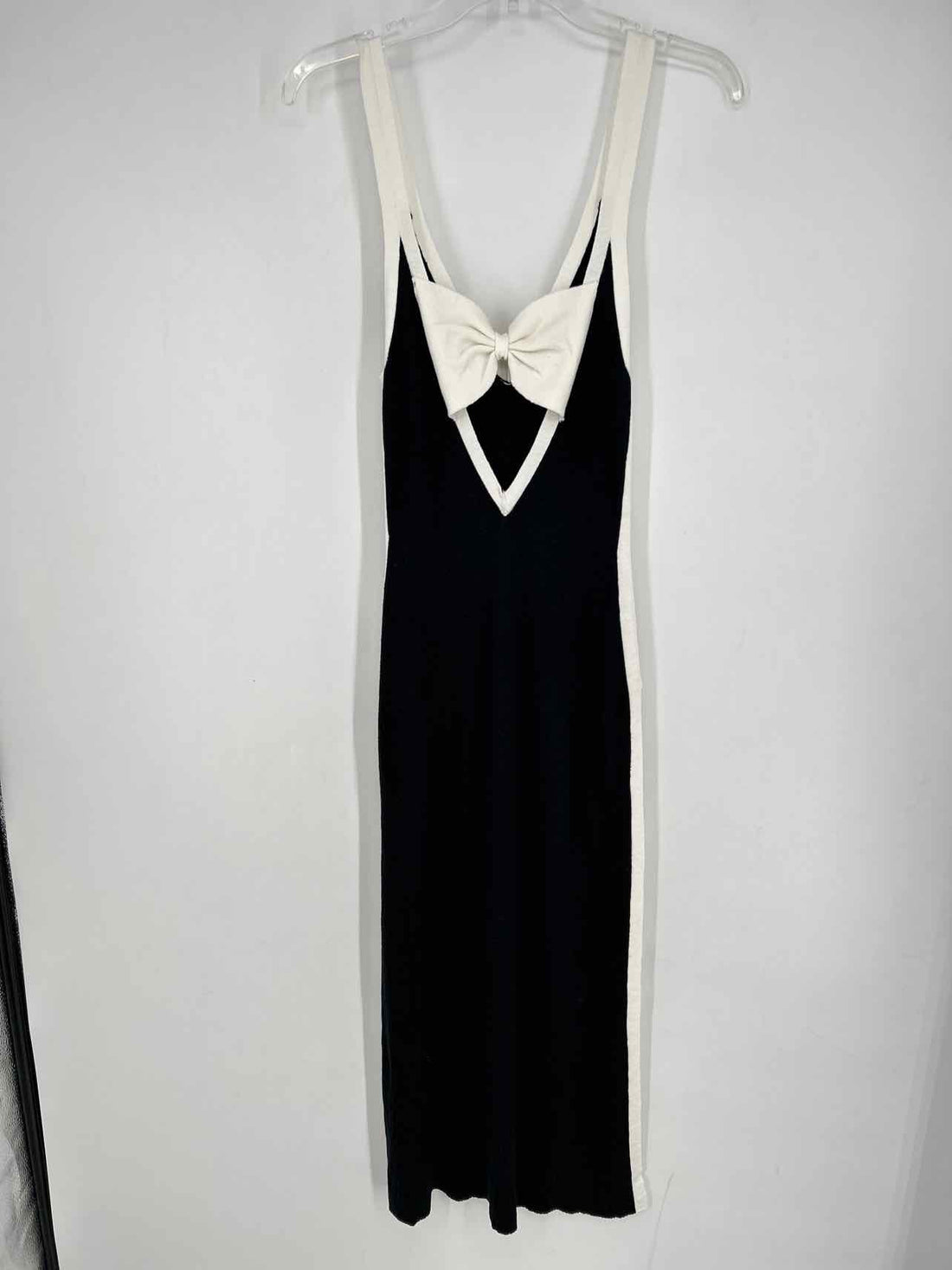 Maeve Size S Black & White Sleeveless Dress