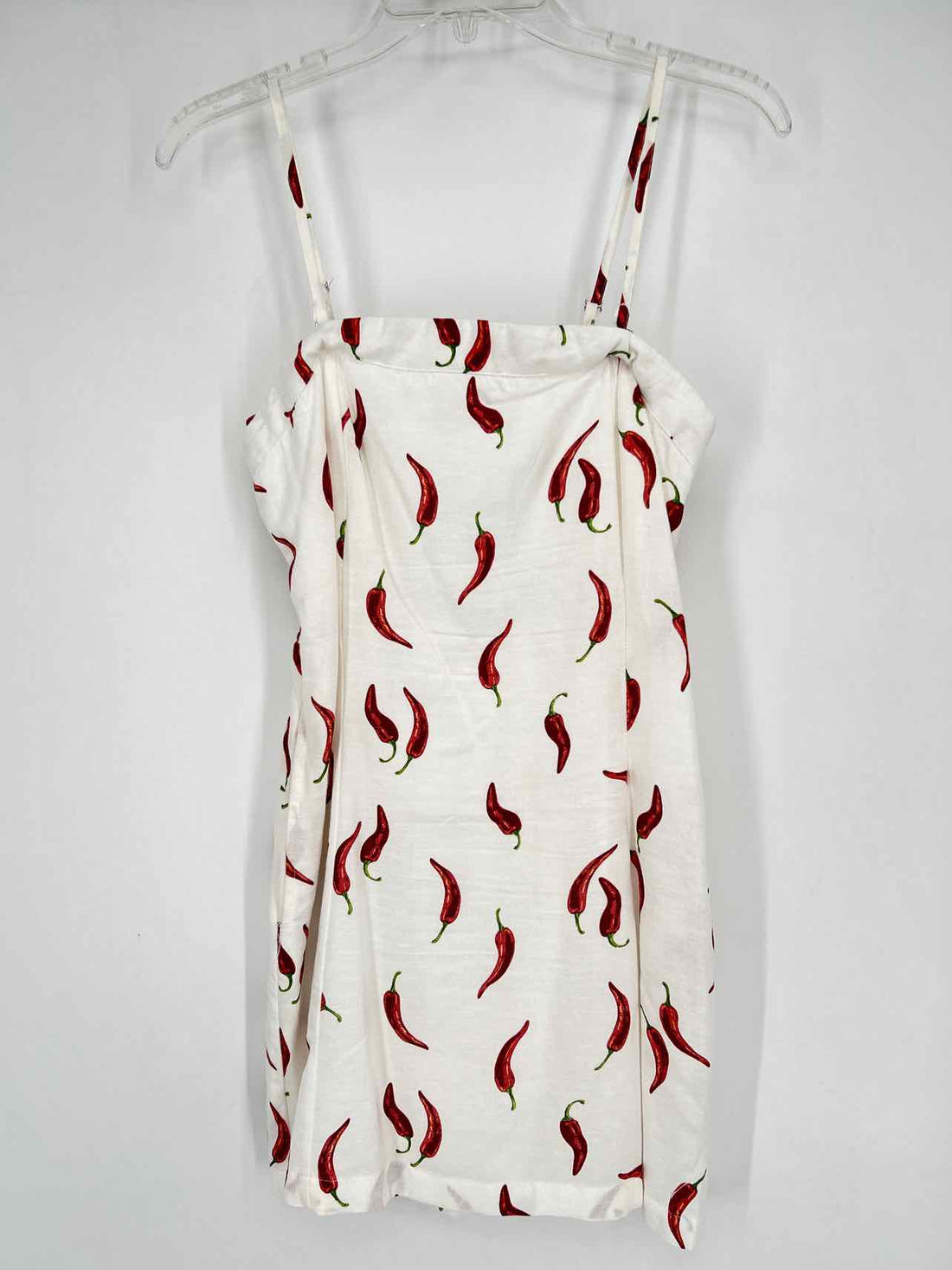 Jessica Simpson Size S White & Red Print Dress