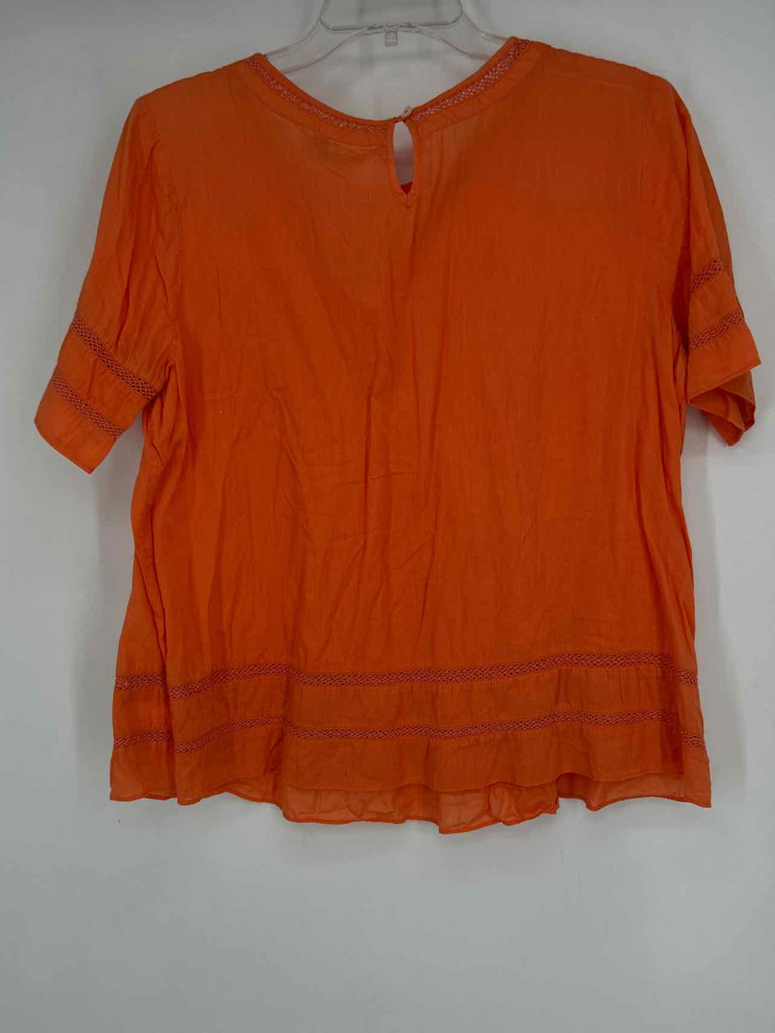 Sundance Size S Orange Short Sleeve