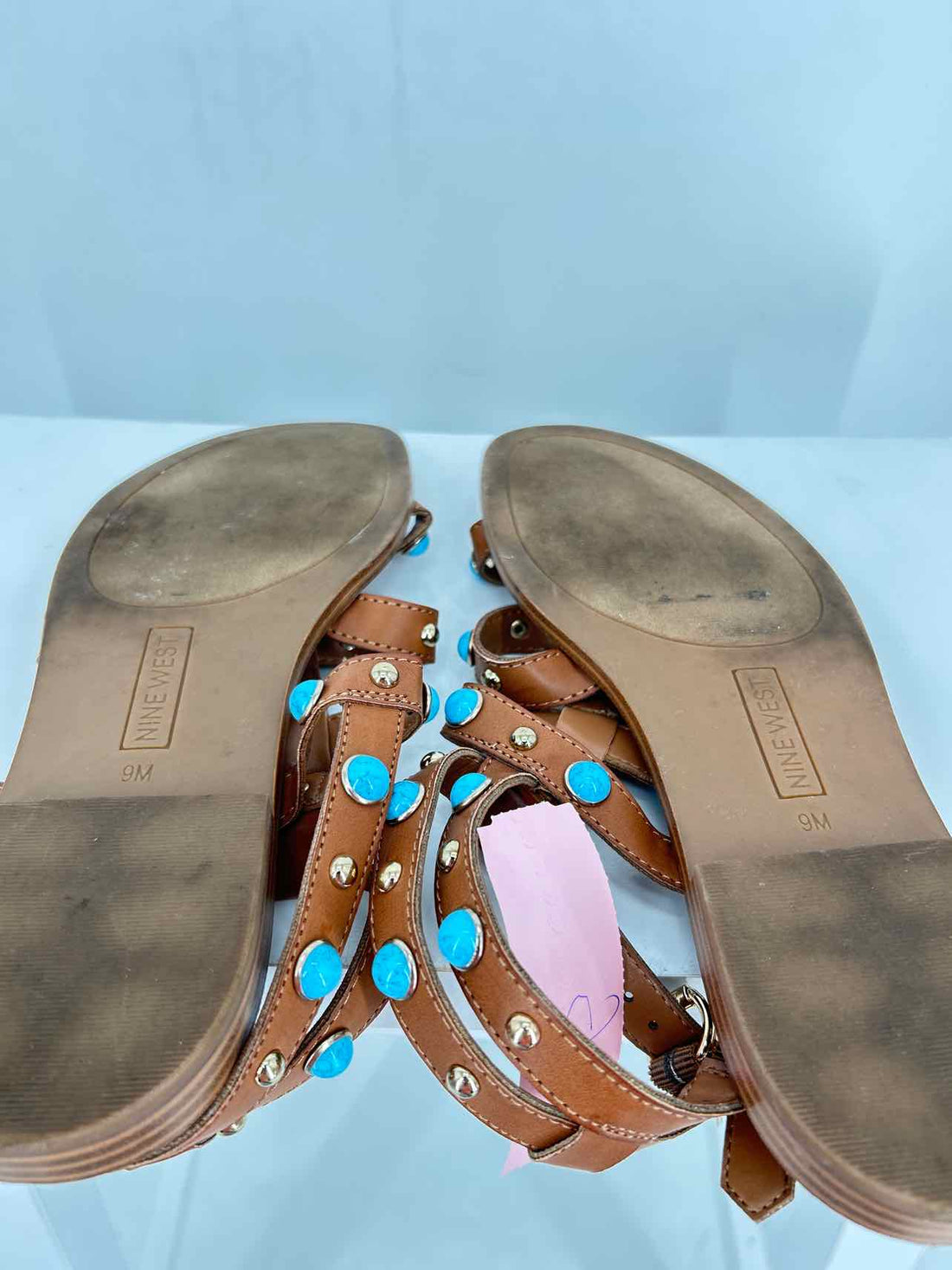 Nine West Women Size 9 Brown Sandals