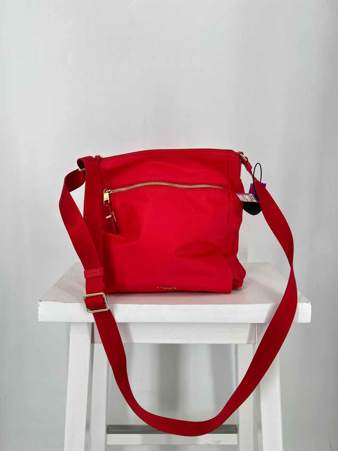 Tumi Red Nylon Crossbody