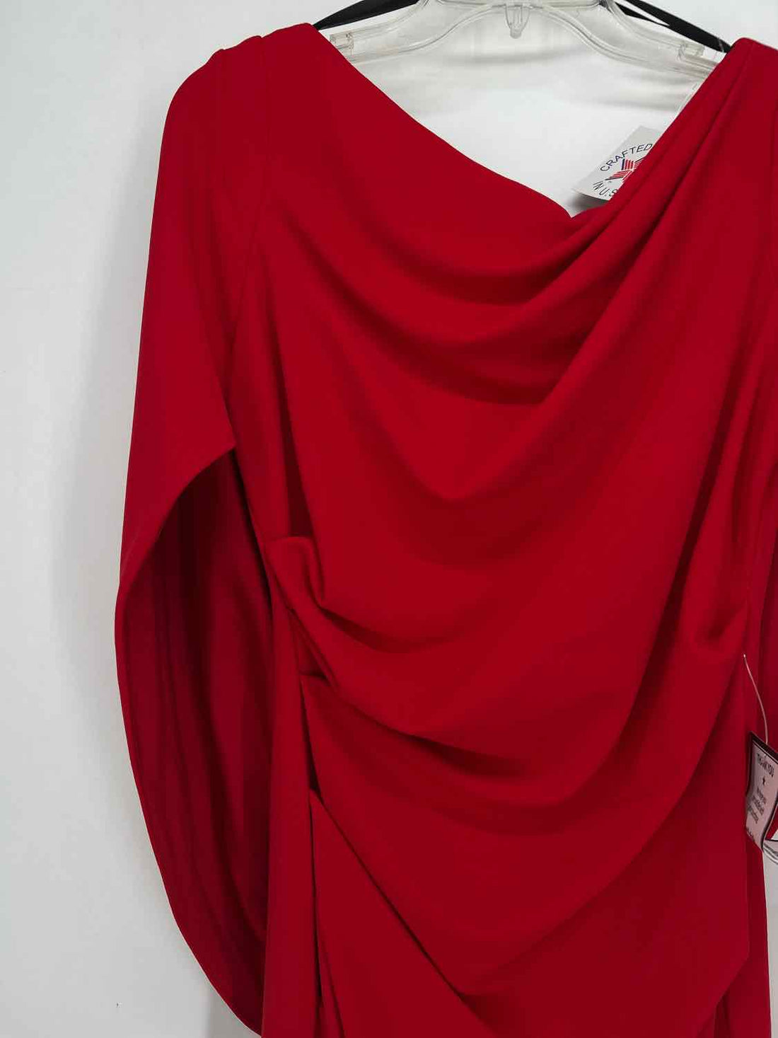 Betsy & Adam Size 6 Red NWT Dress