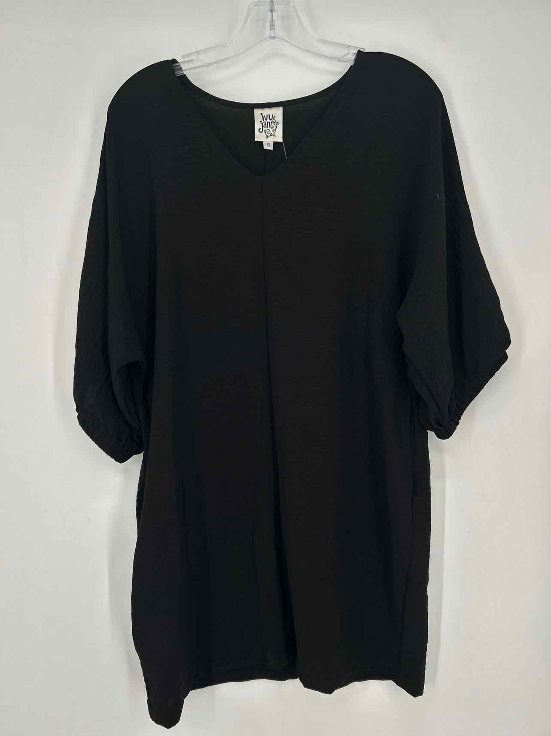 Ivy Jane Size S Black Long Sleeve Dress