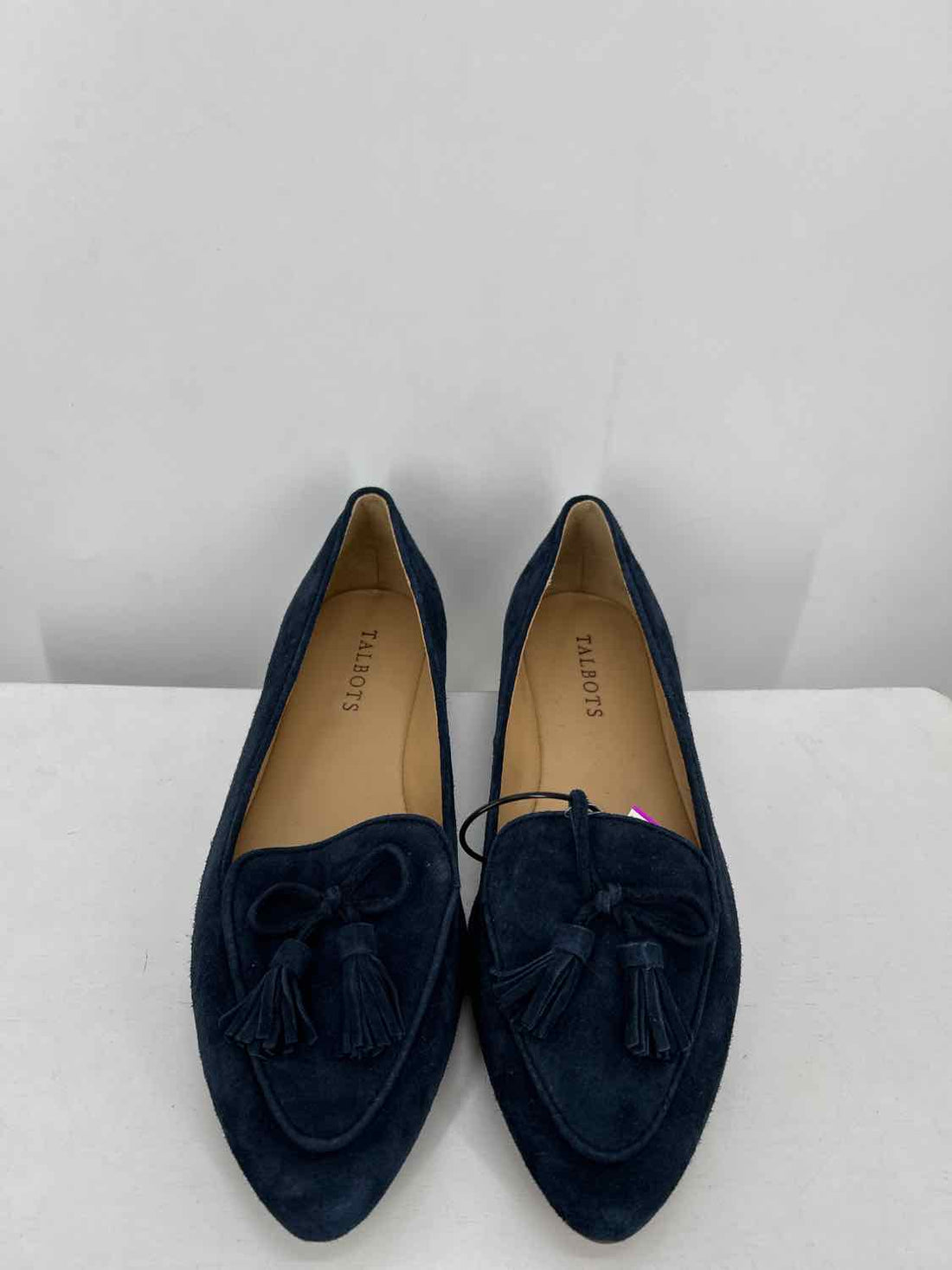 Talbots Women Size 8 Navy Genuine Suede Loafers