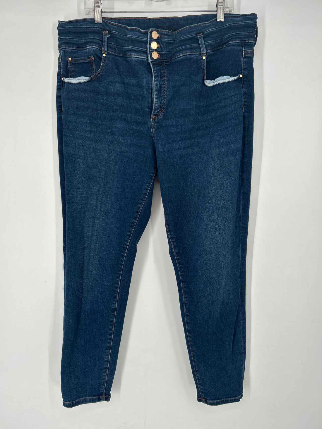 Ann Taylor Size 18 Dark Wash Denim Pants