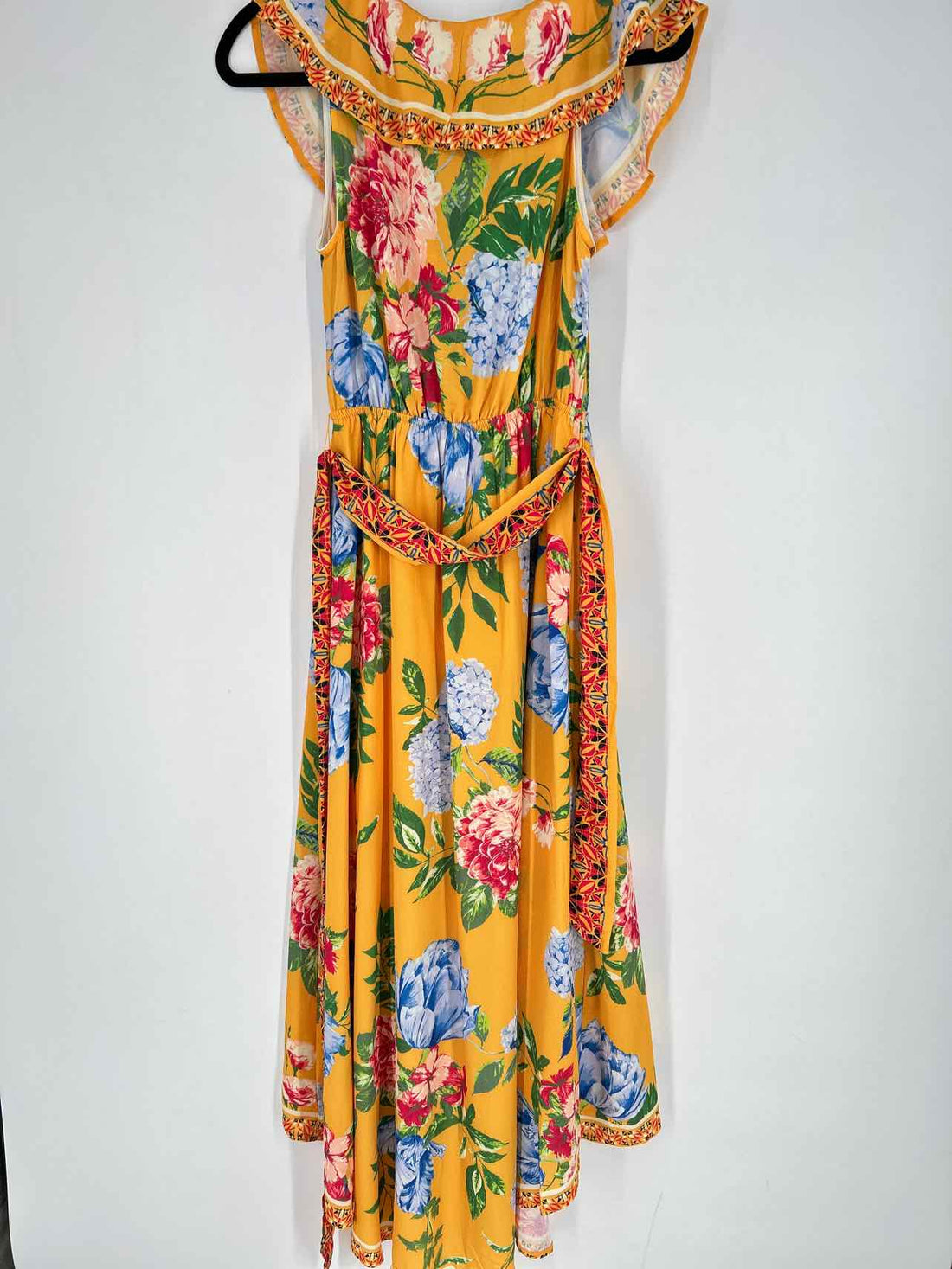 Flying Tomato Size S Yellow Floral Dress