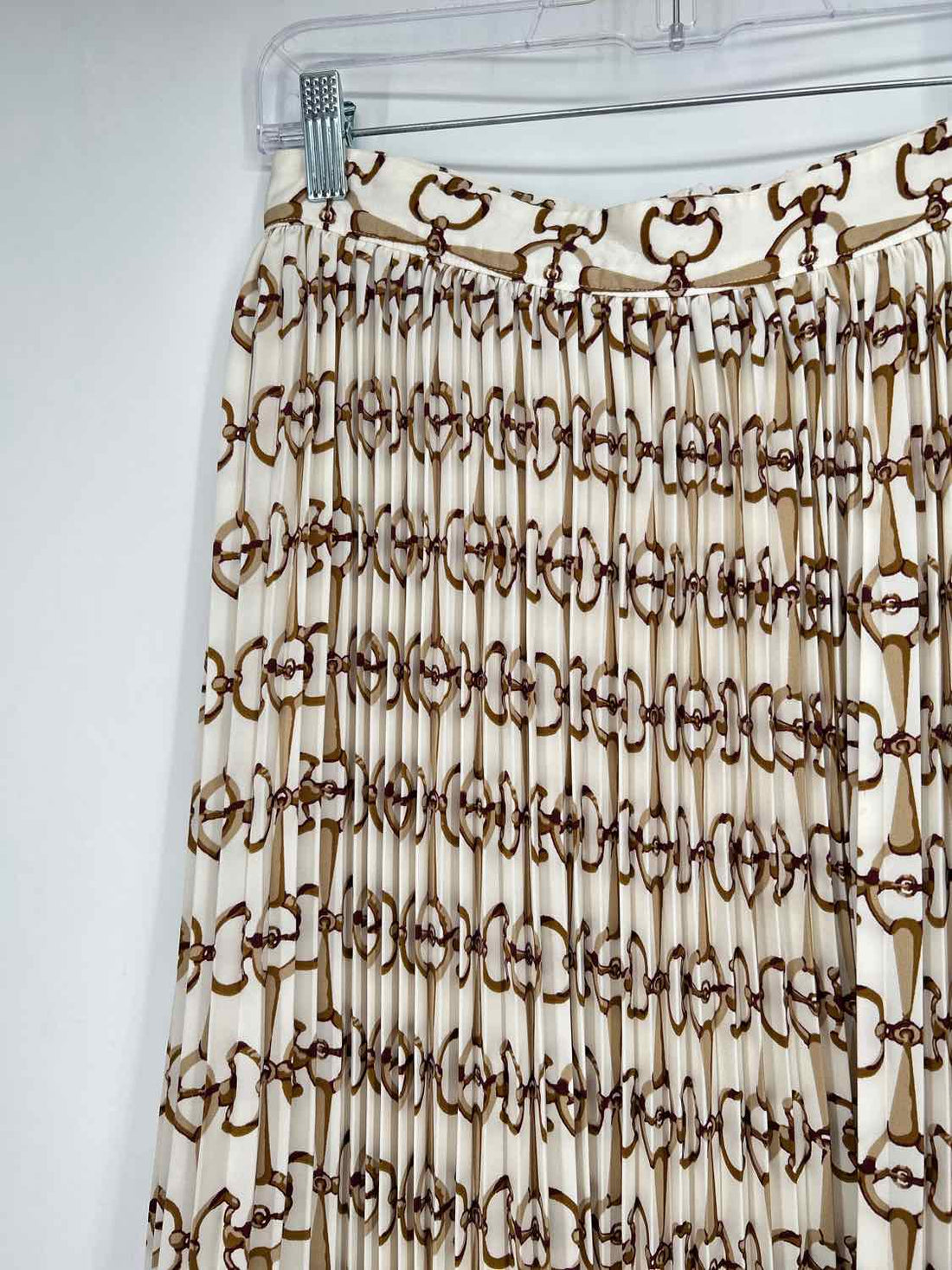 Banana Republic Size 4 Ivory & Brown Floral Skirts